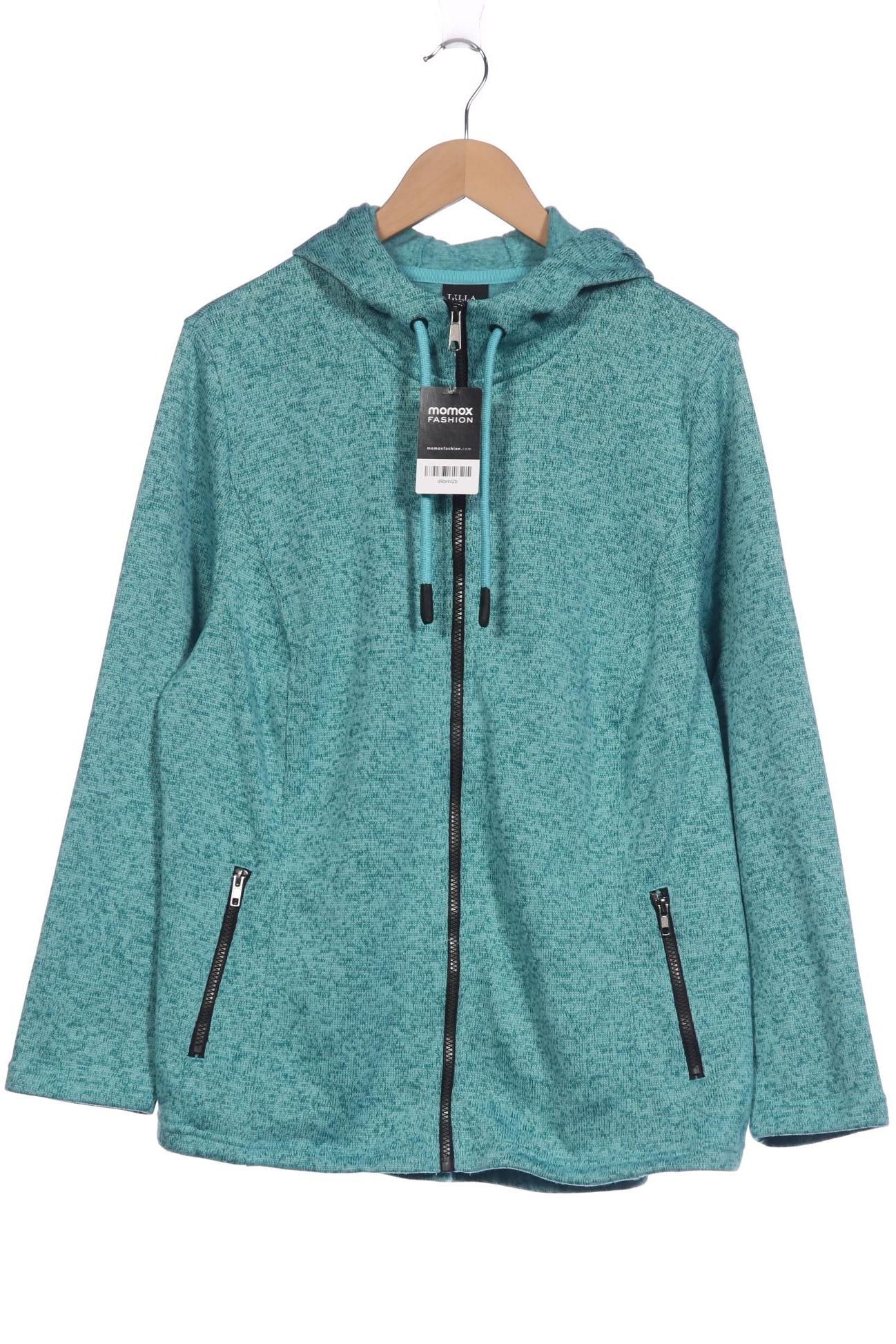 

Ulla Popken Damen Kapuzenpullover, hellgrün, Gr. 46