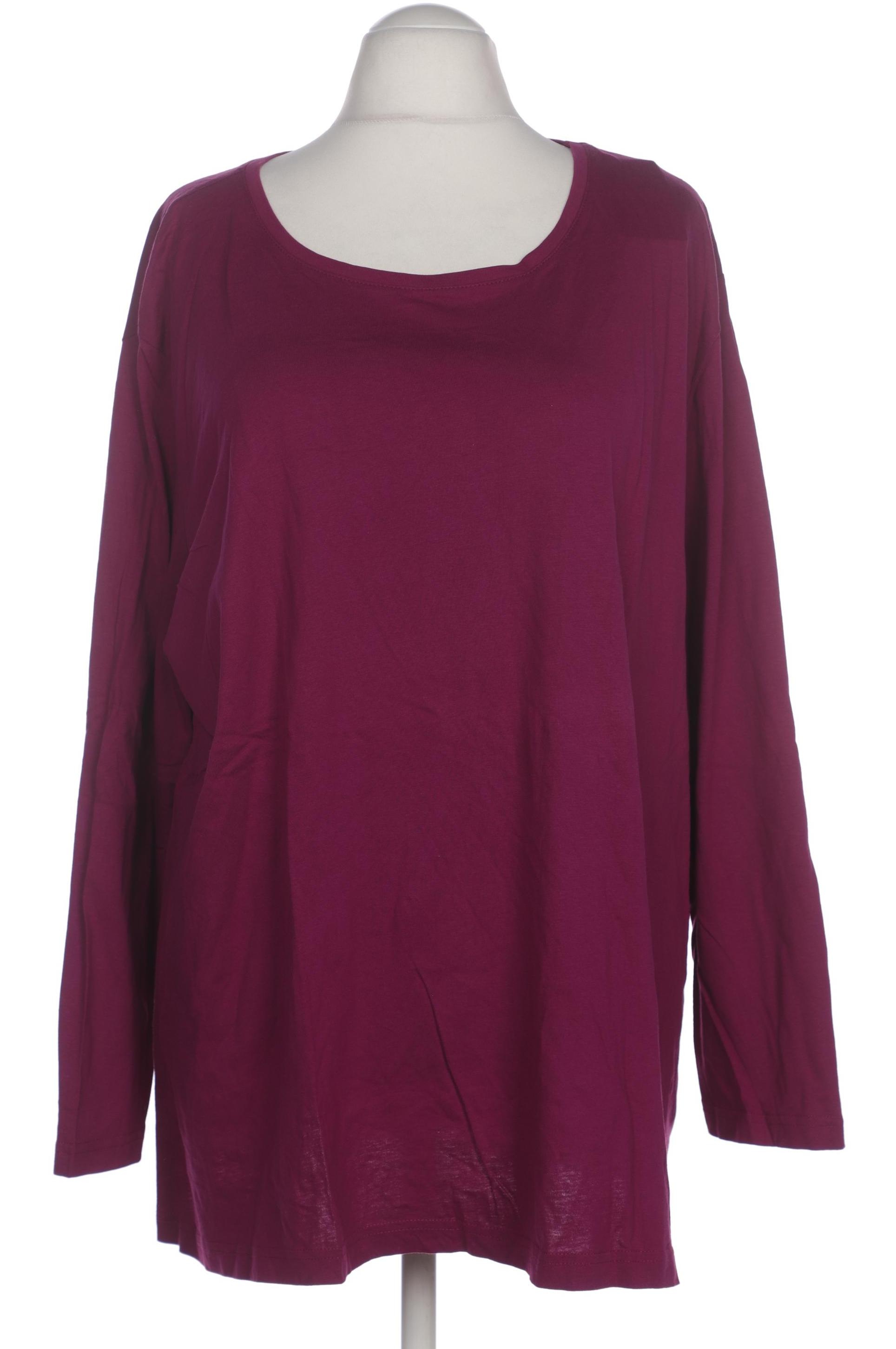 

Ulla Popken Damen Langarmshirt, bordeaux, Gr. 54
