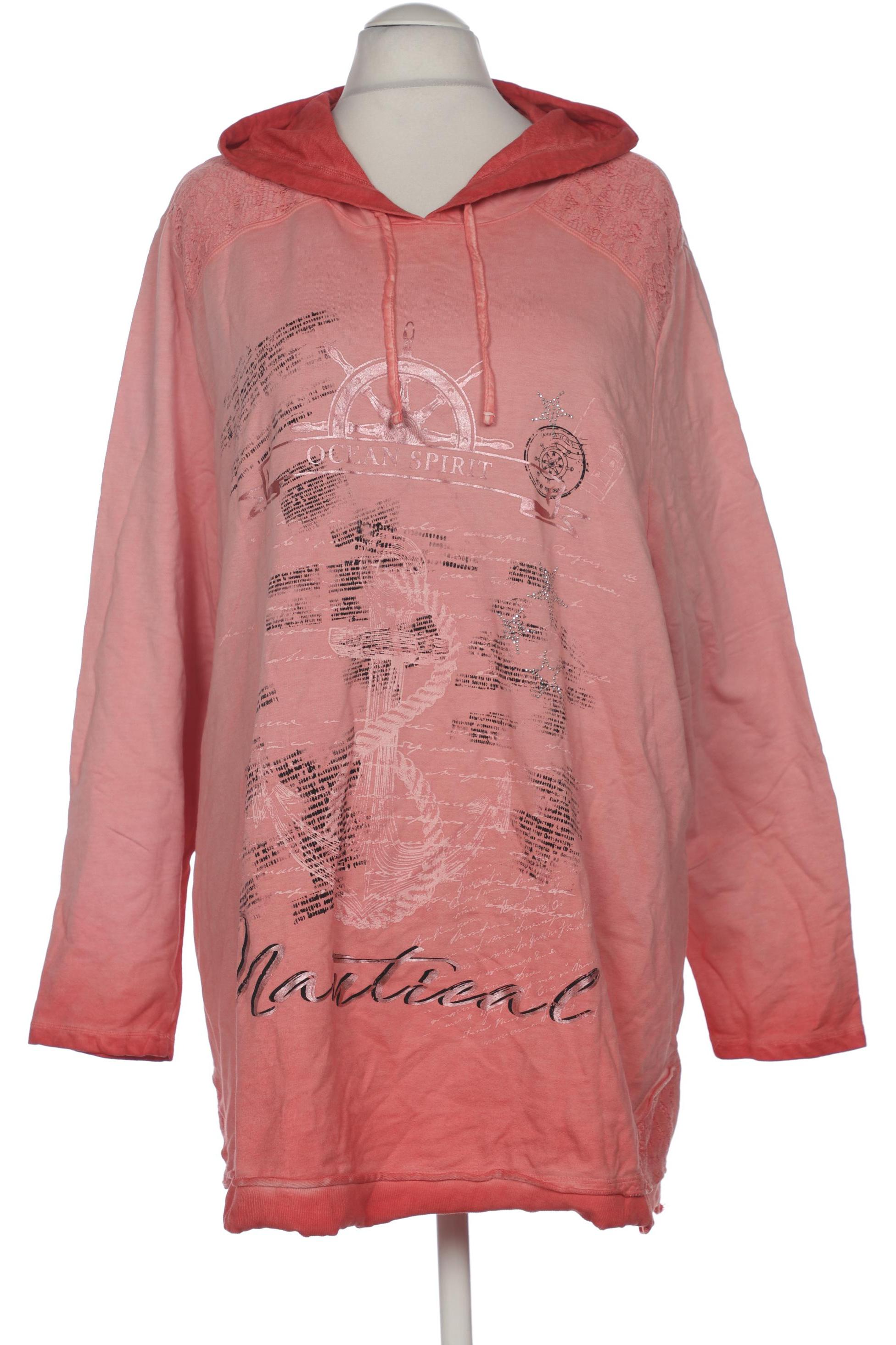 

Ulla Popken Damen Kapuzenpullover, pink, Gr. 54