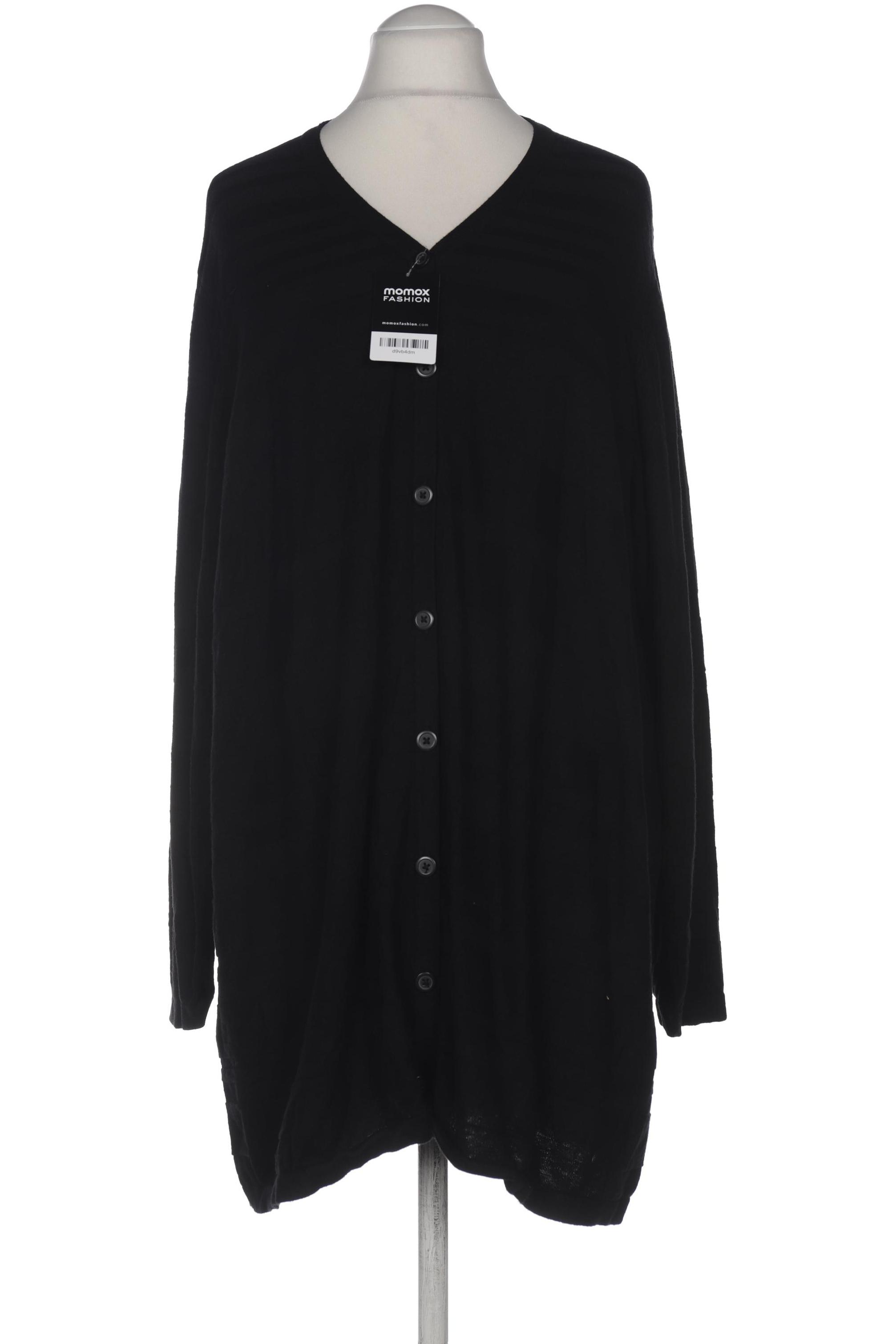 

Ulla Popken Damen Strickjacke, schwarz, Gr. 52