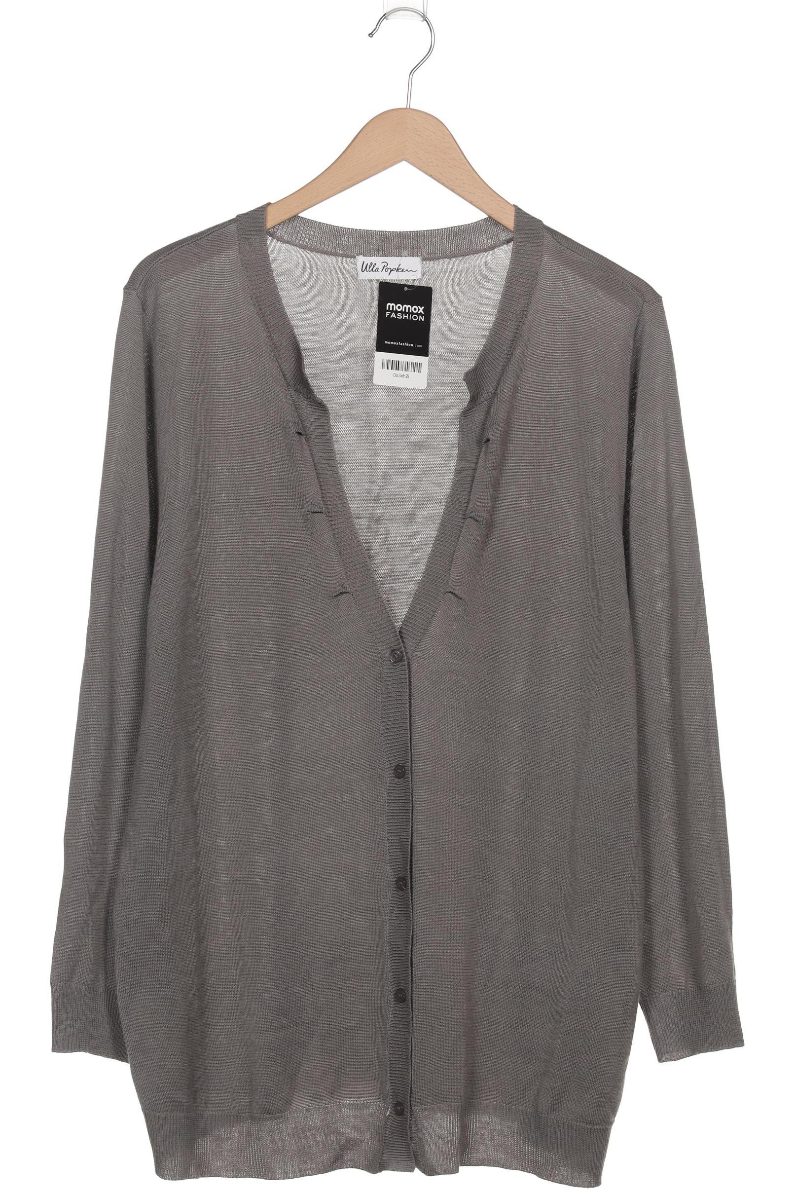 

Ulla Popken Damen Strickjacke, grau, Gr. 42