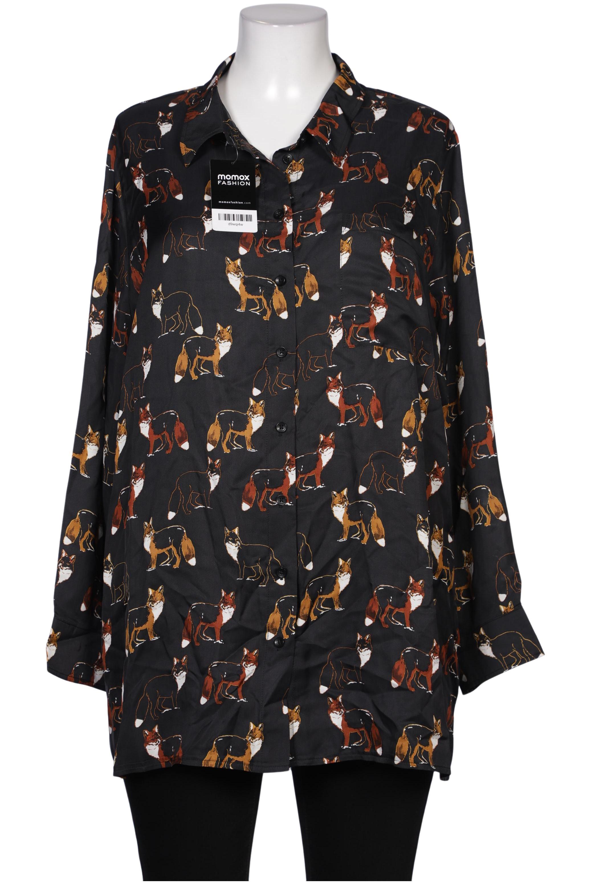 

Ulla Popken Damen Bluse, grau, Gr. 50