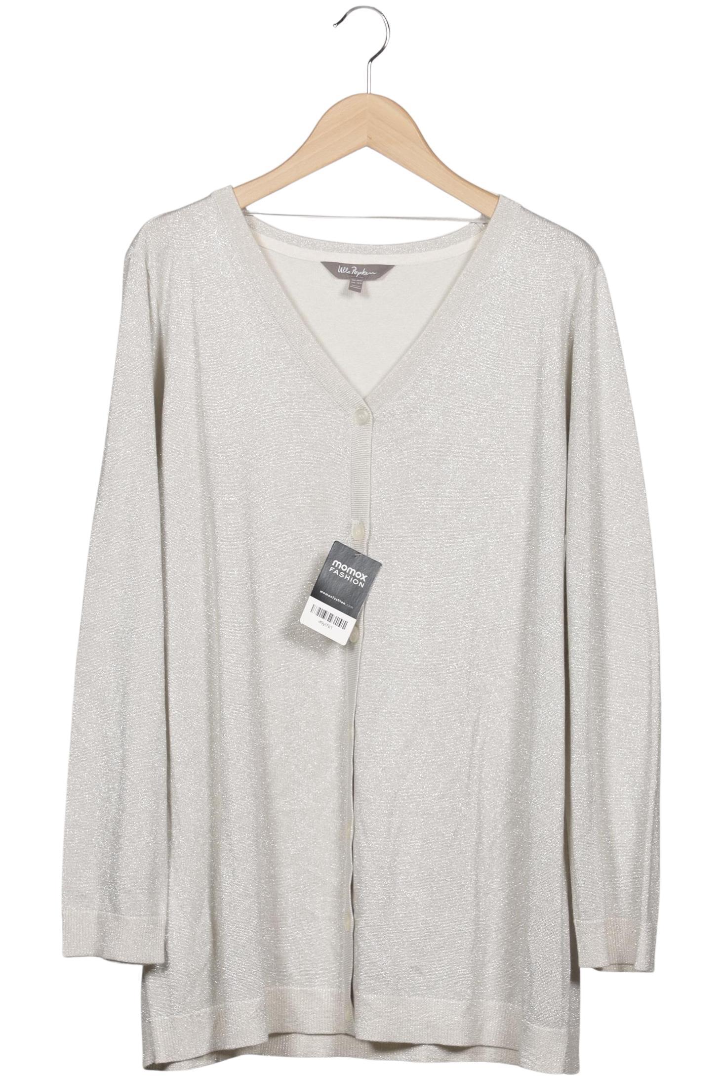 

Ulla Popken Damen Strickjacke, grau, Gr. 46