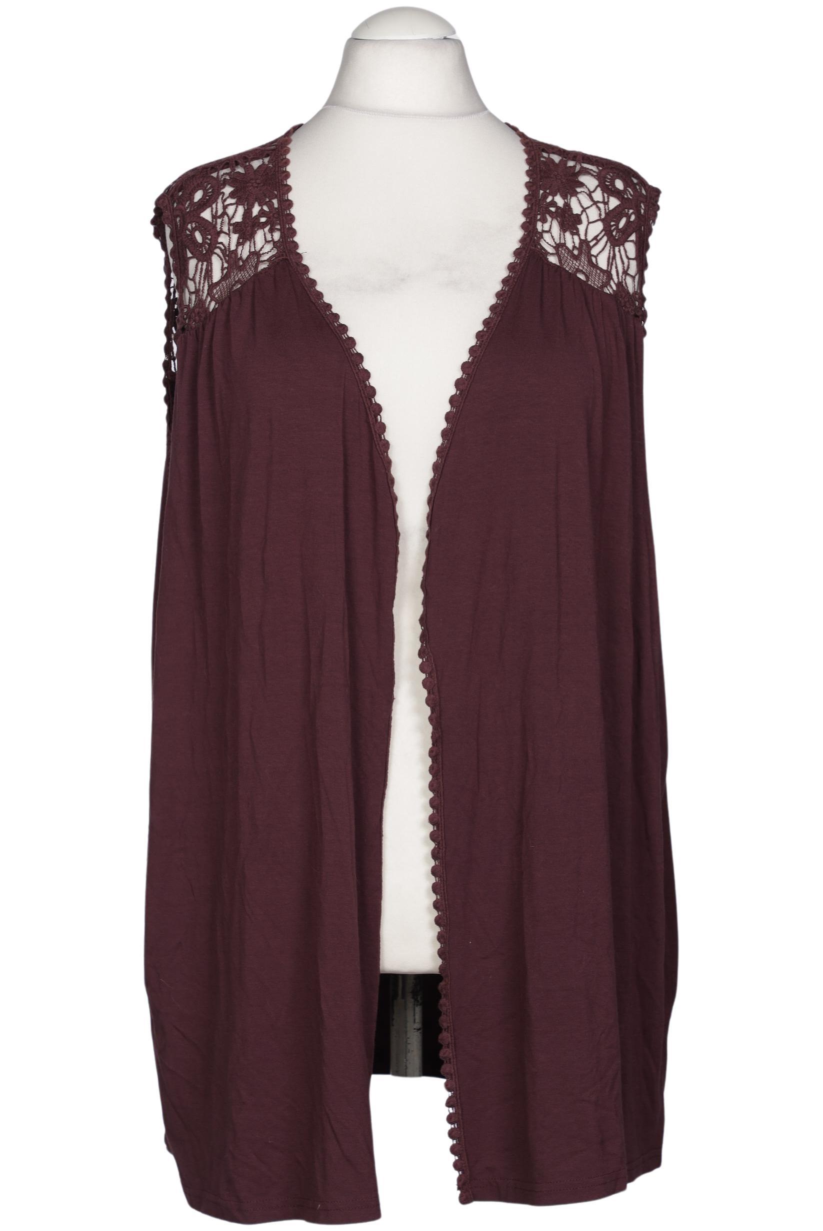 

Ulla Popken Damen Strickjacke, bordeaux, Gr. 54