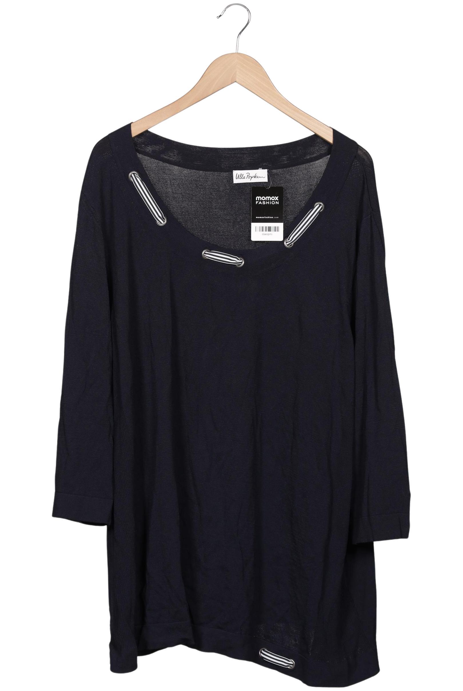 

Ulla Popken Damen Langarmshirt, marineblau, Gr. 58