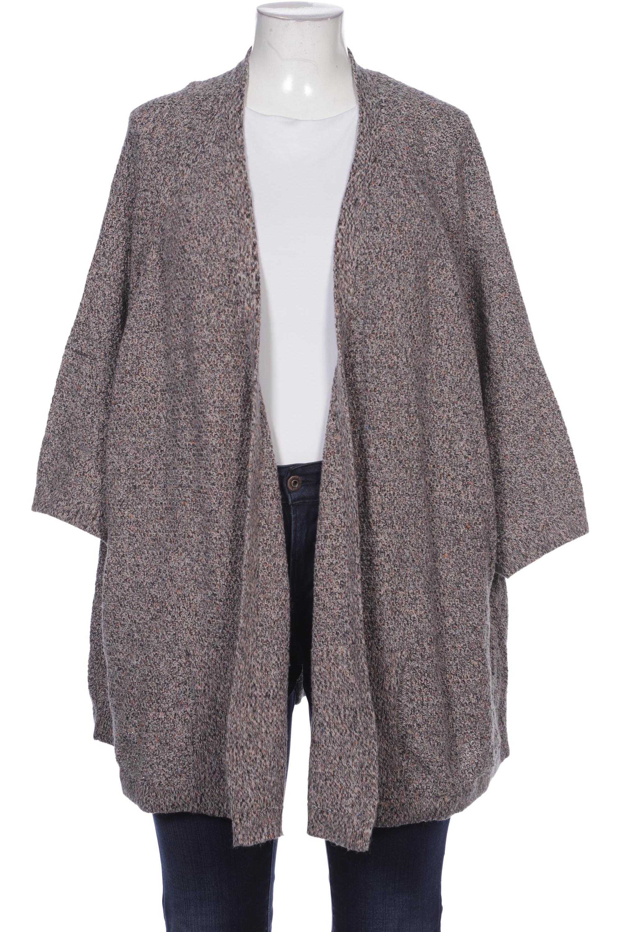 

Ulla Popken Damen Strickjacke, grau, Gr. 48