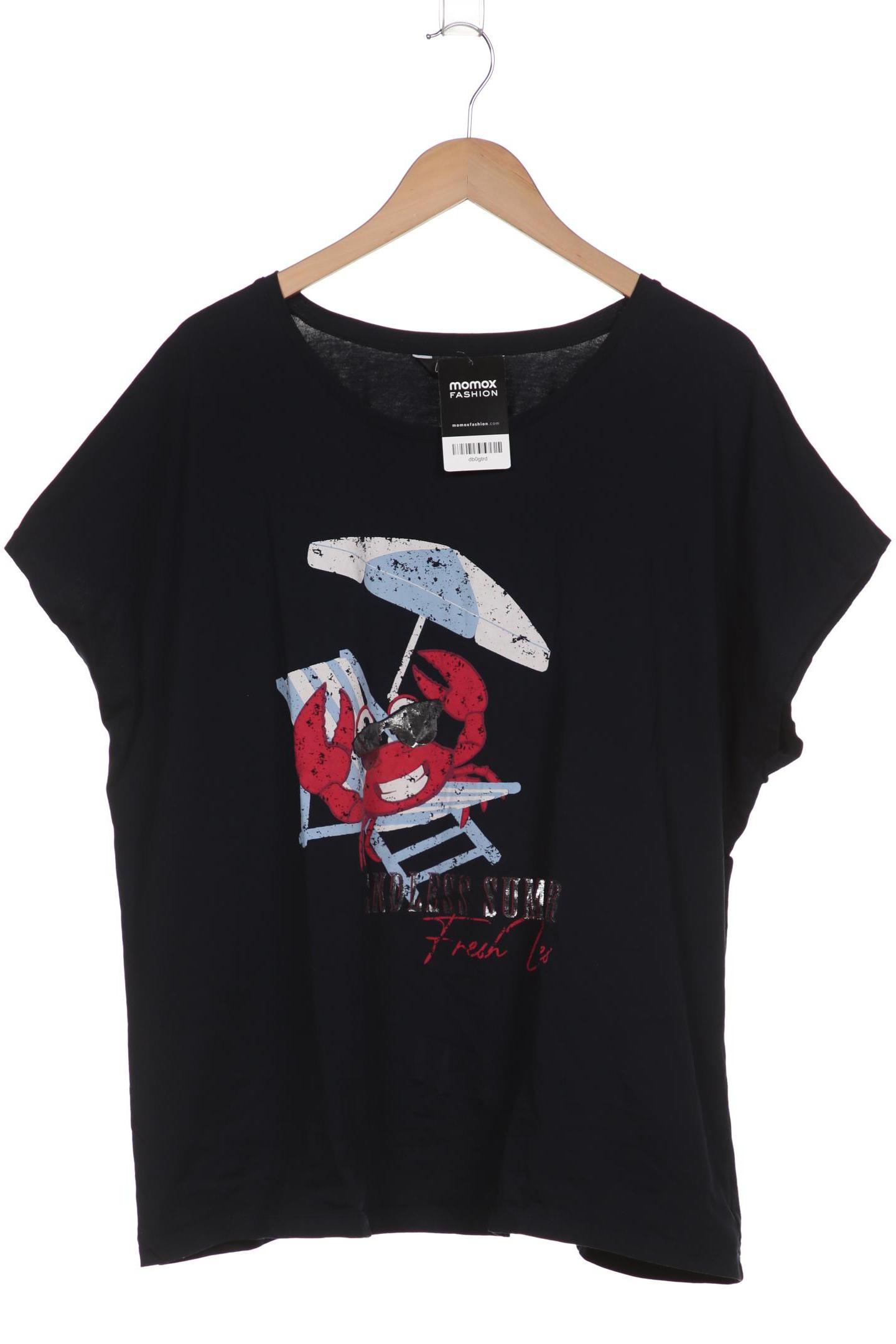 

Ulla Popken Damen T-Shirt, marineblau