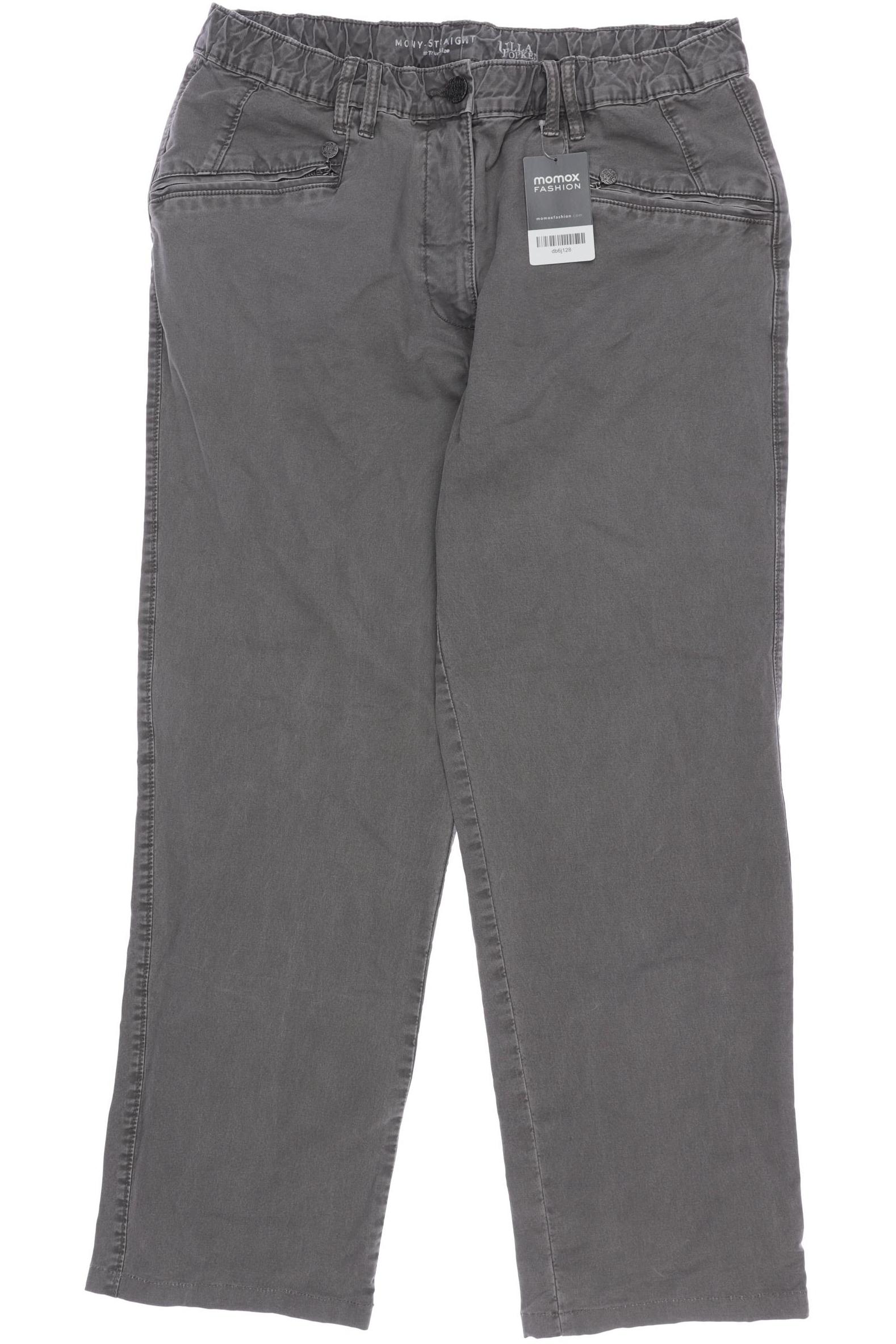 

Ulla Popken Damen Jeans, grau, Gr. 22