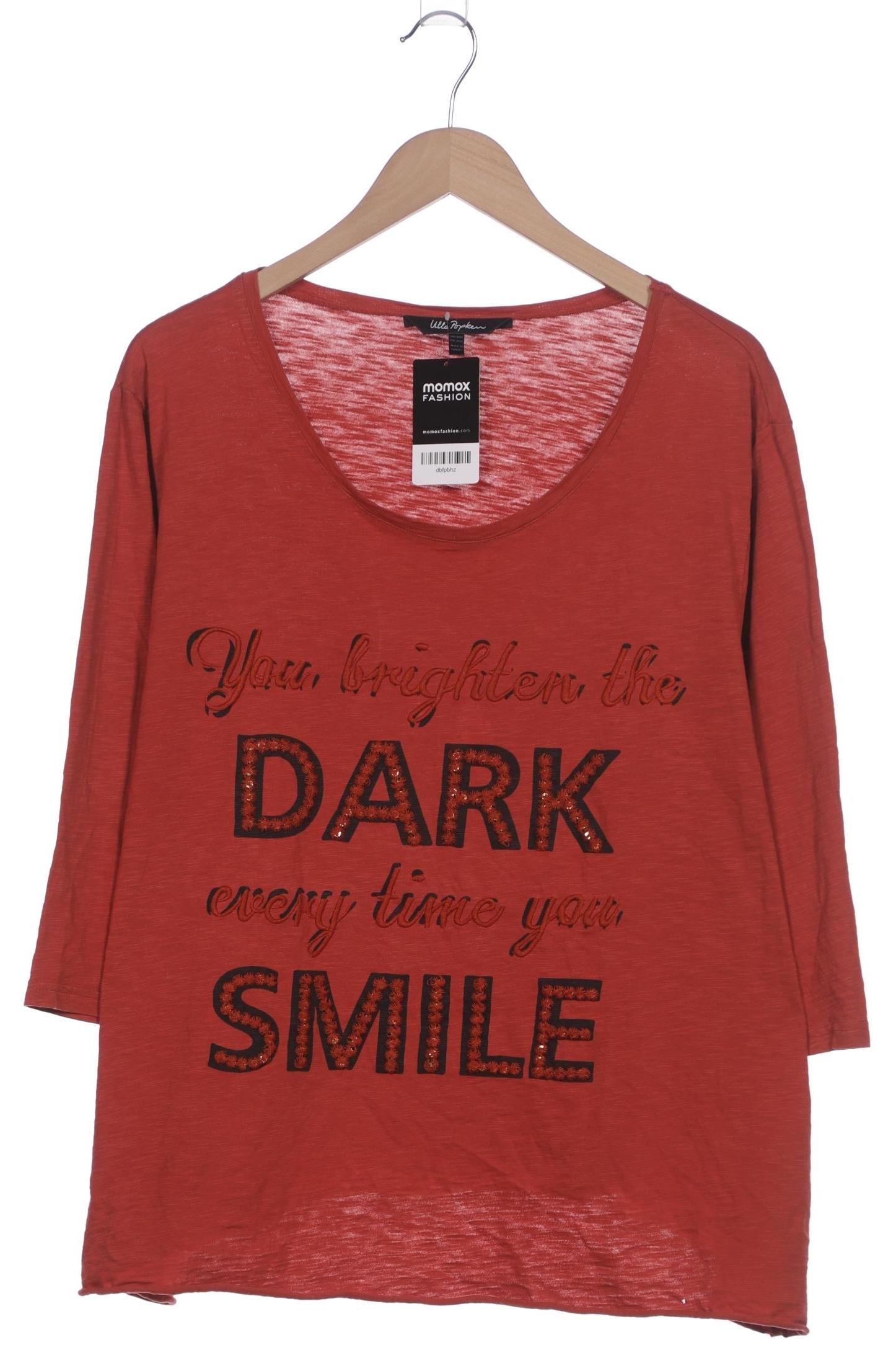 

Ulla Popken Damen Langarmshirt, rot, Gr. 50