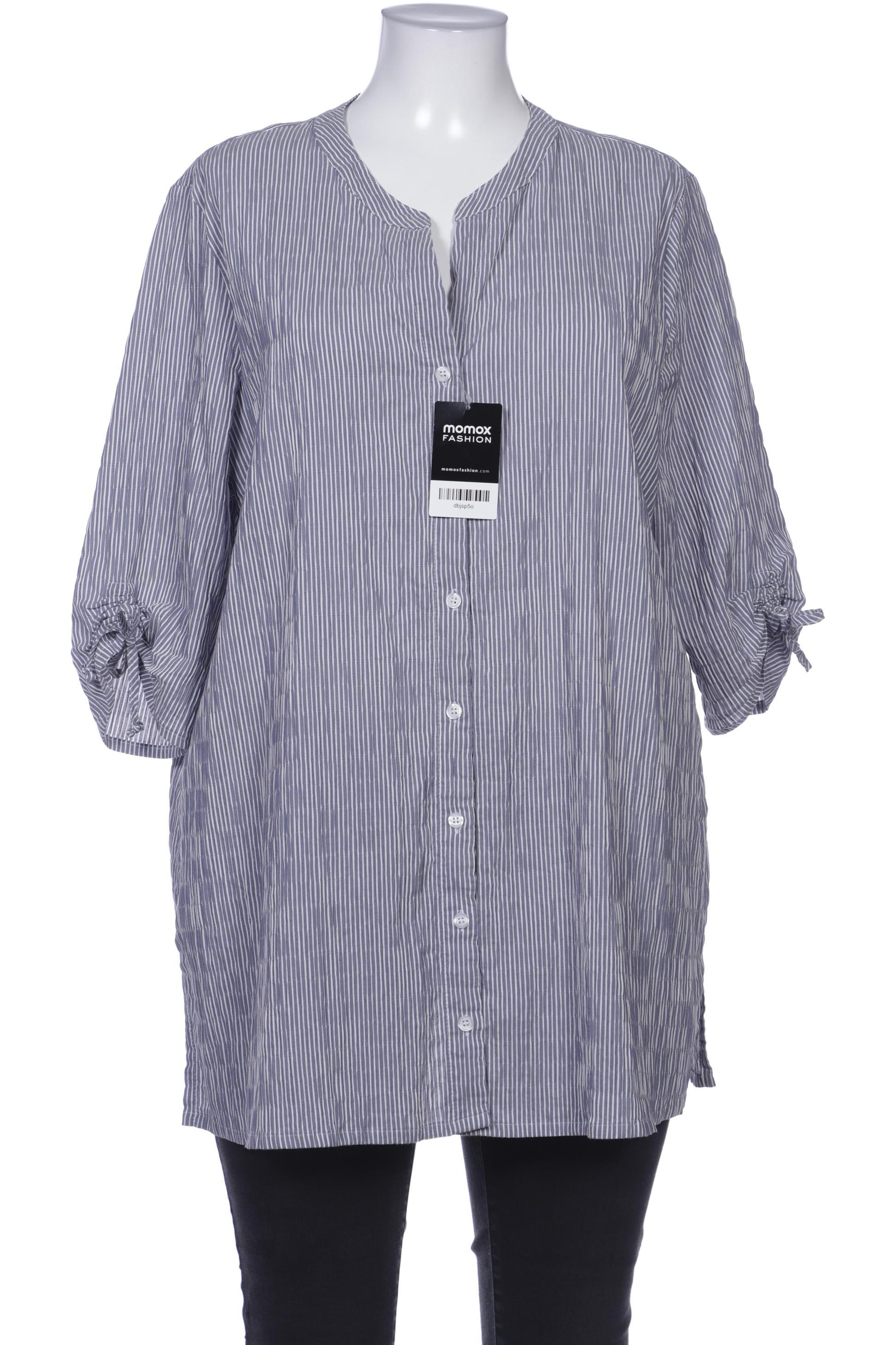 

Ulla Popken Damen Bluse, blau, Gr. 46