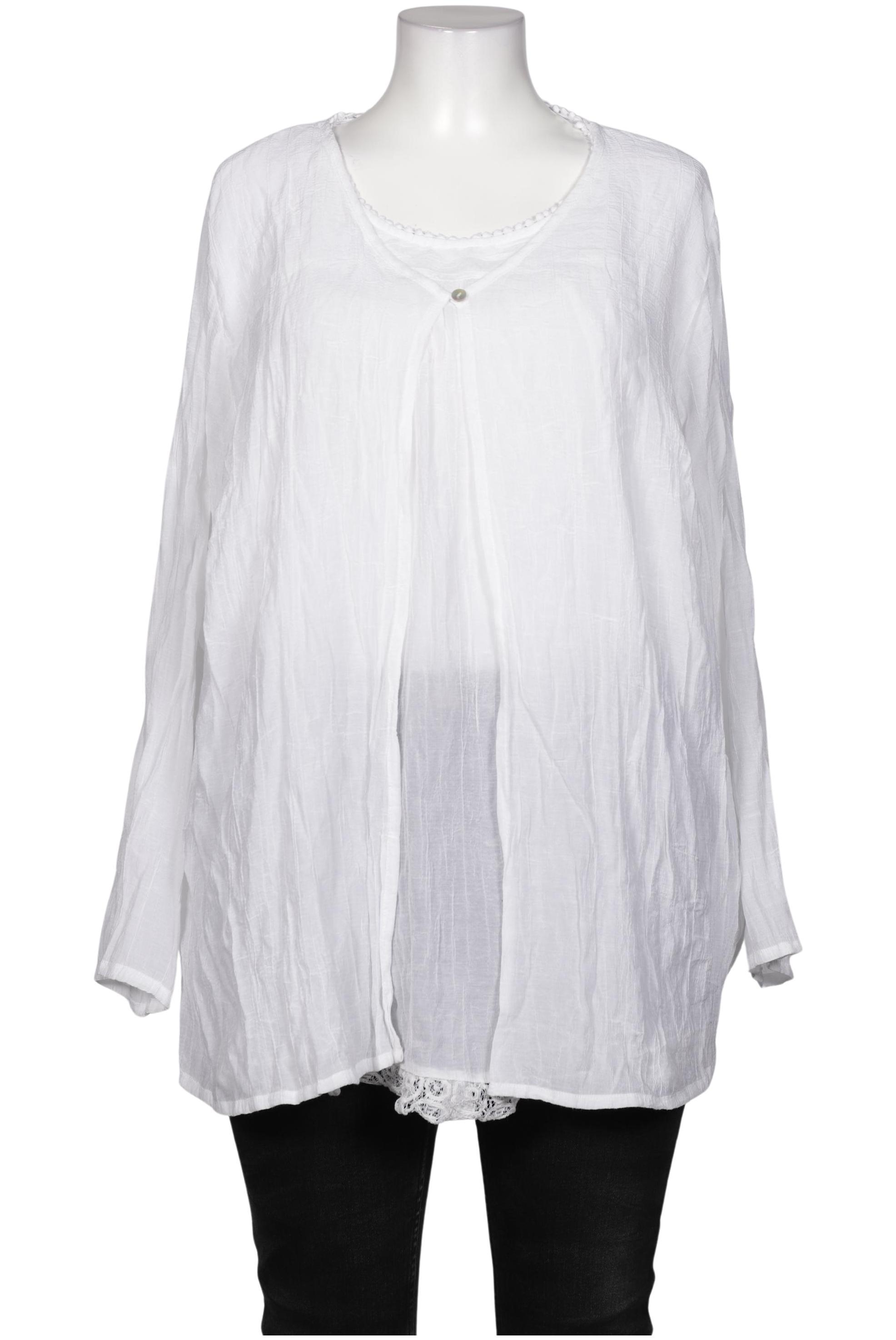 

Ulla Popken Damen Bluse, weiß, Gr. 50
