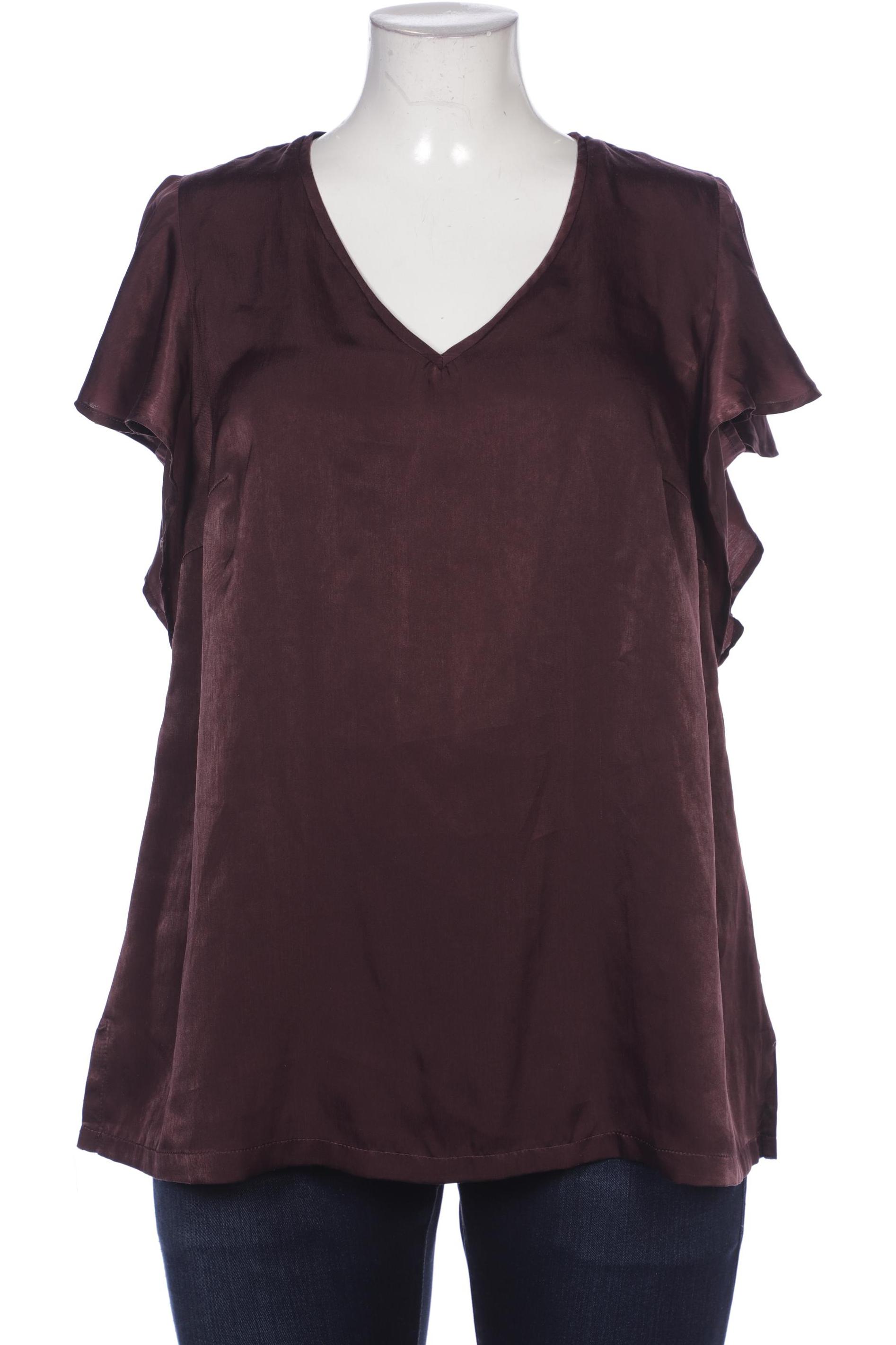 

Ulla Popken Damen Bluse, bordeaux, Gr. 42