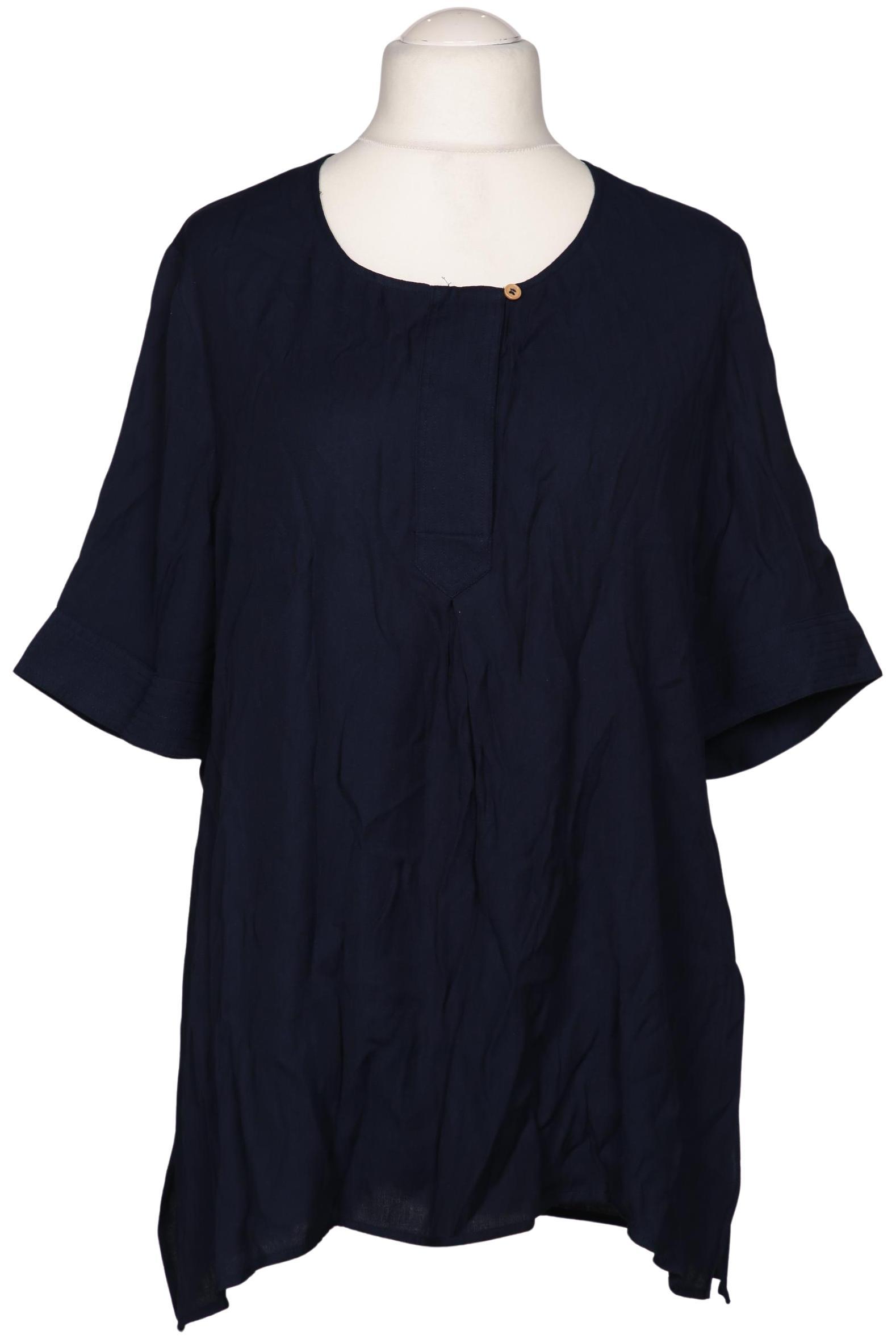 

Ulla Popken Damen Bluse, marineblau, Gr. 46