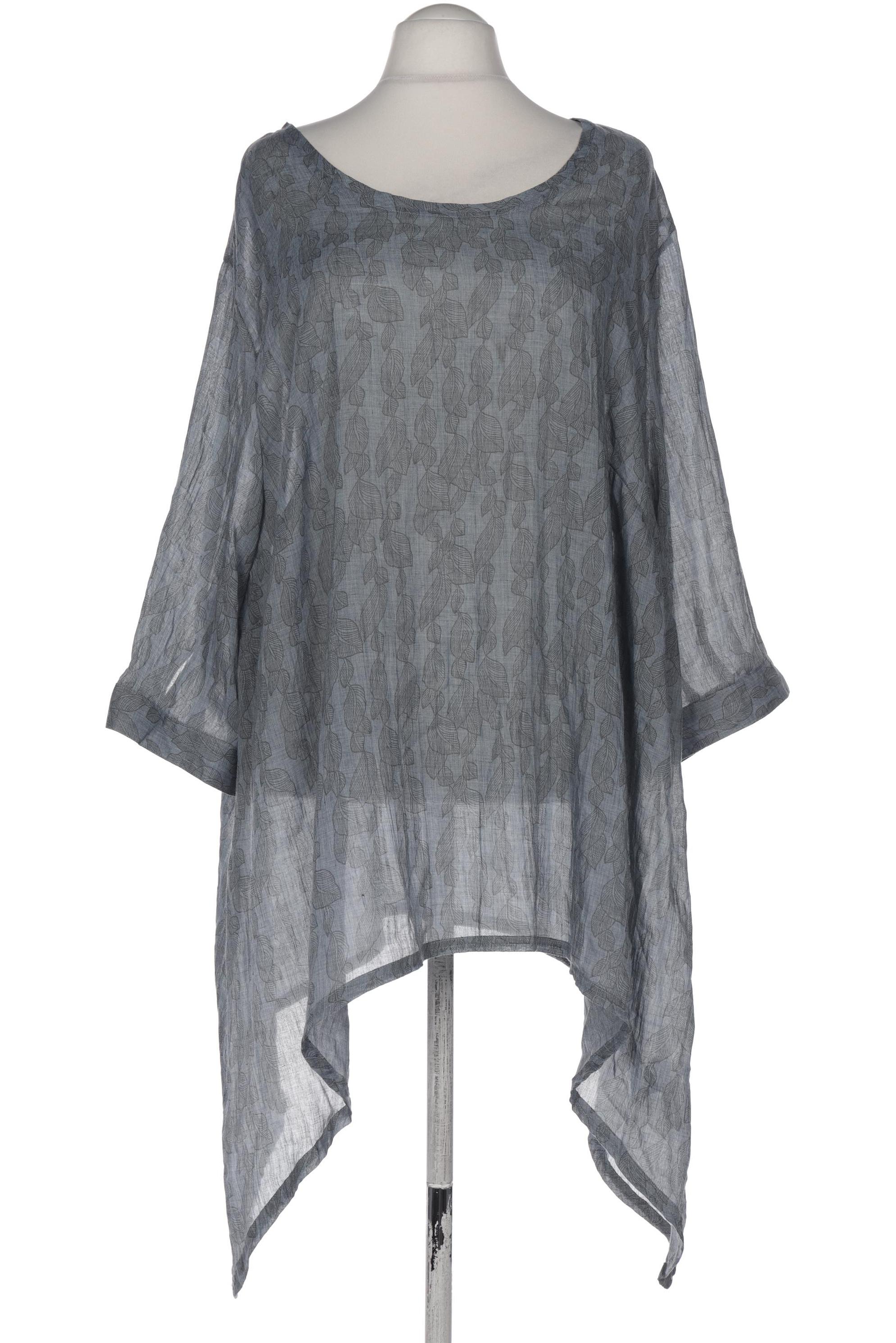 

Ulla Popken Damen Bluse, blau, Gr. 58