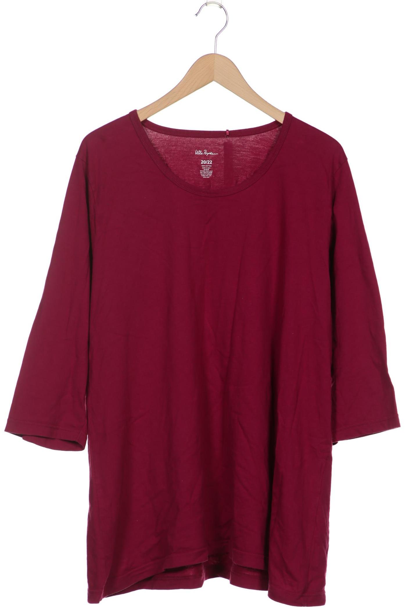 

Ulla Popken Damen Langarmshirt, pink