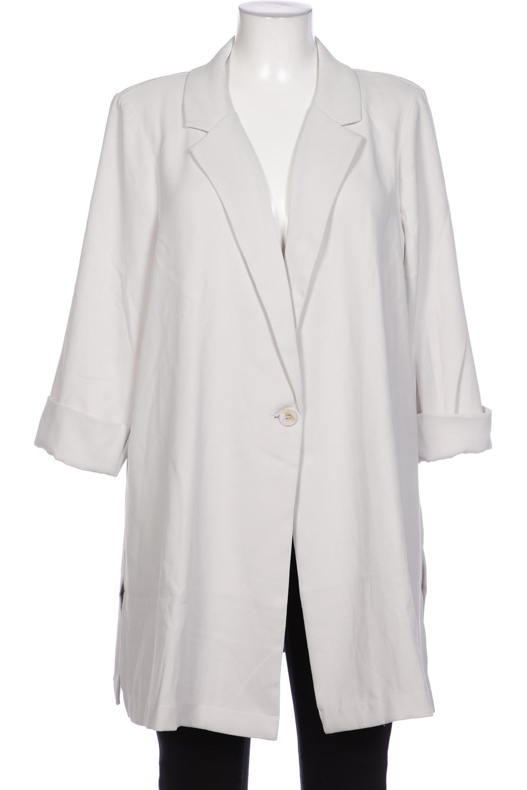

Ulla Popken Damen Blazer, weiß, Gr. 50