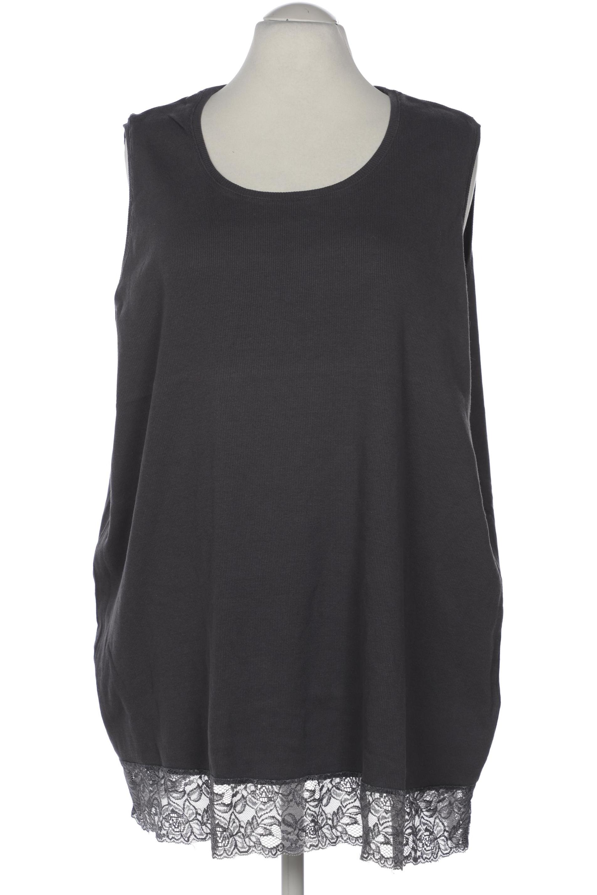 

Ulla Popken Damen Top, grau, Gr. 54