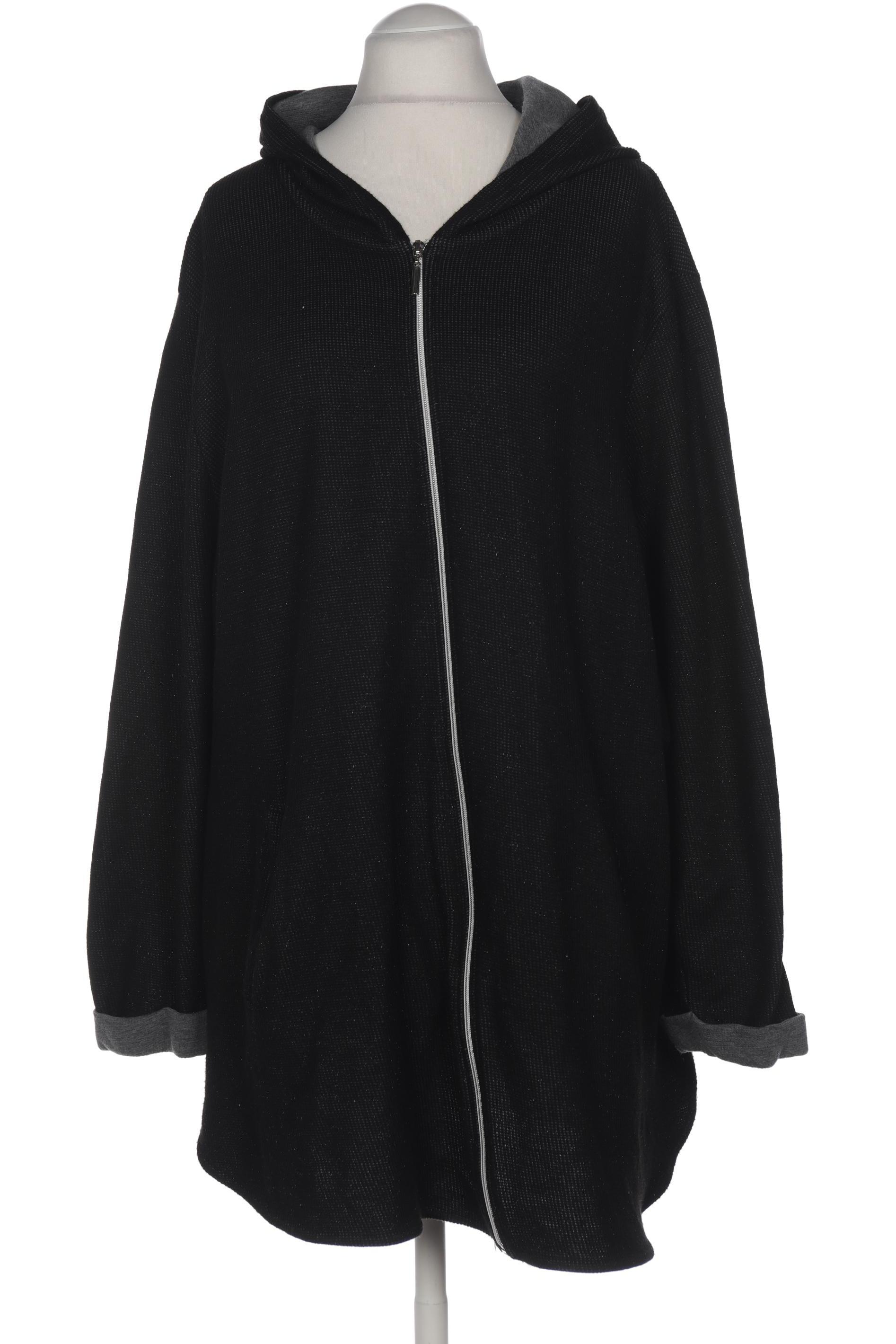 

Ulla Popken Damen Kapuzenpullover, schwarz
