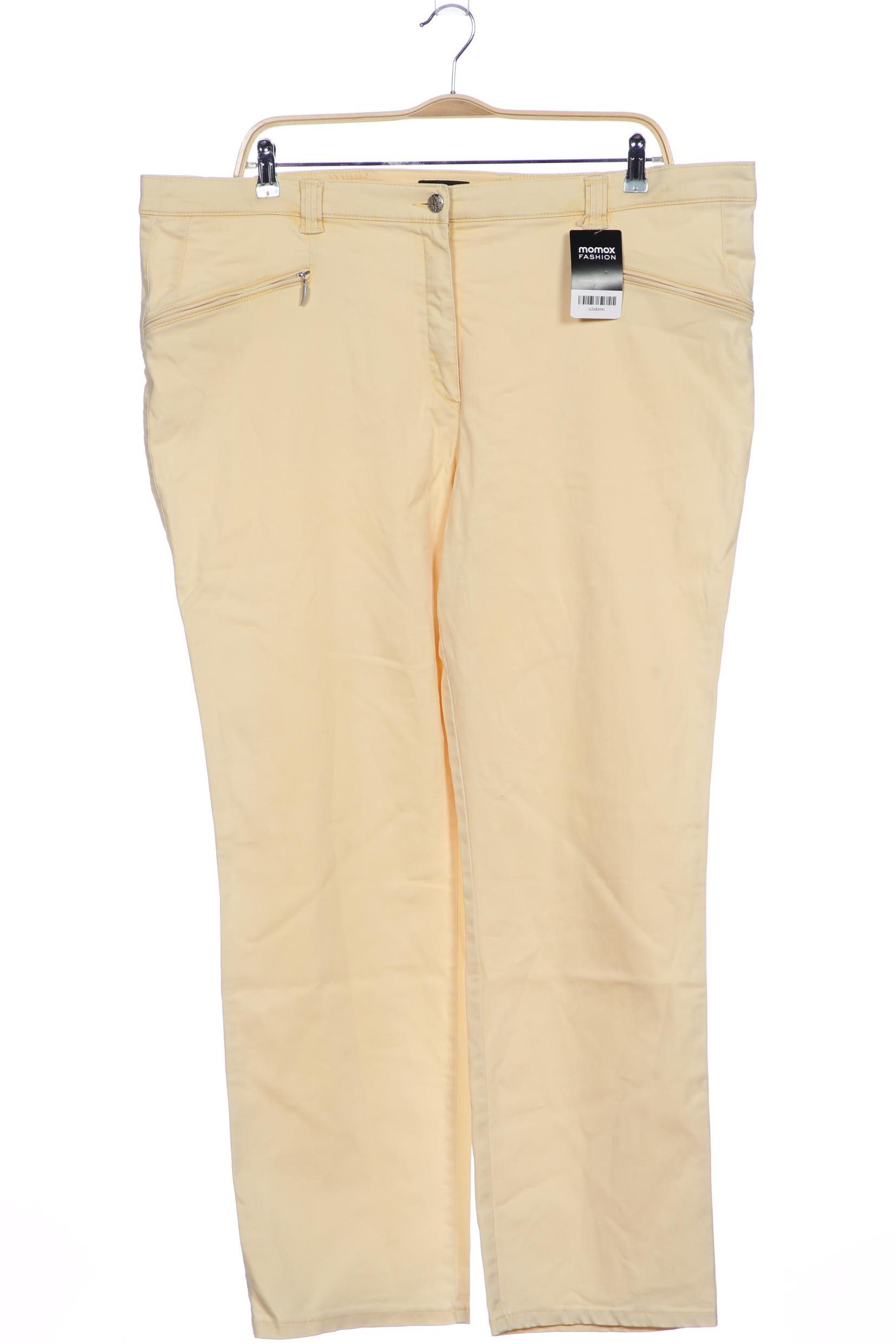 

Ulla Popken Damen Stoffhose, gelb, Gr. 52