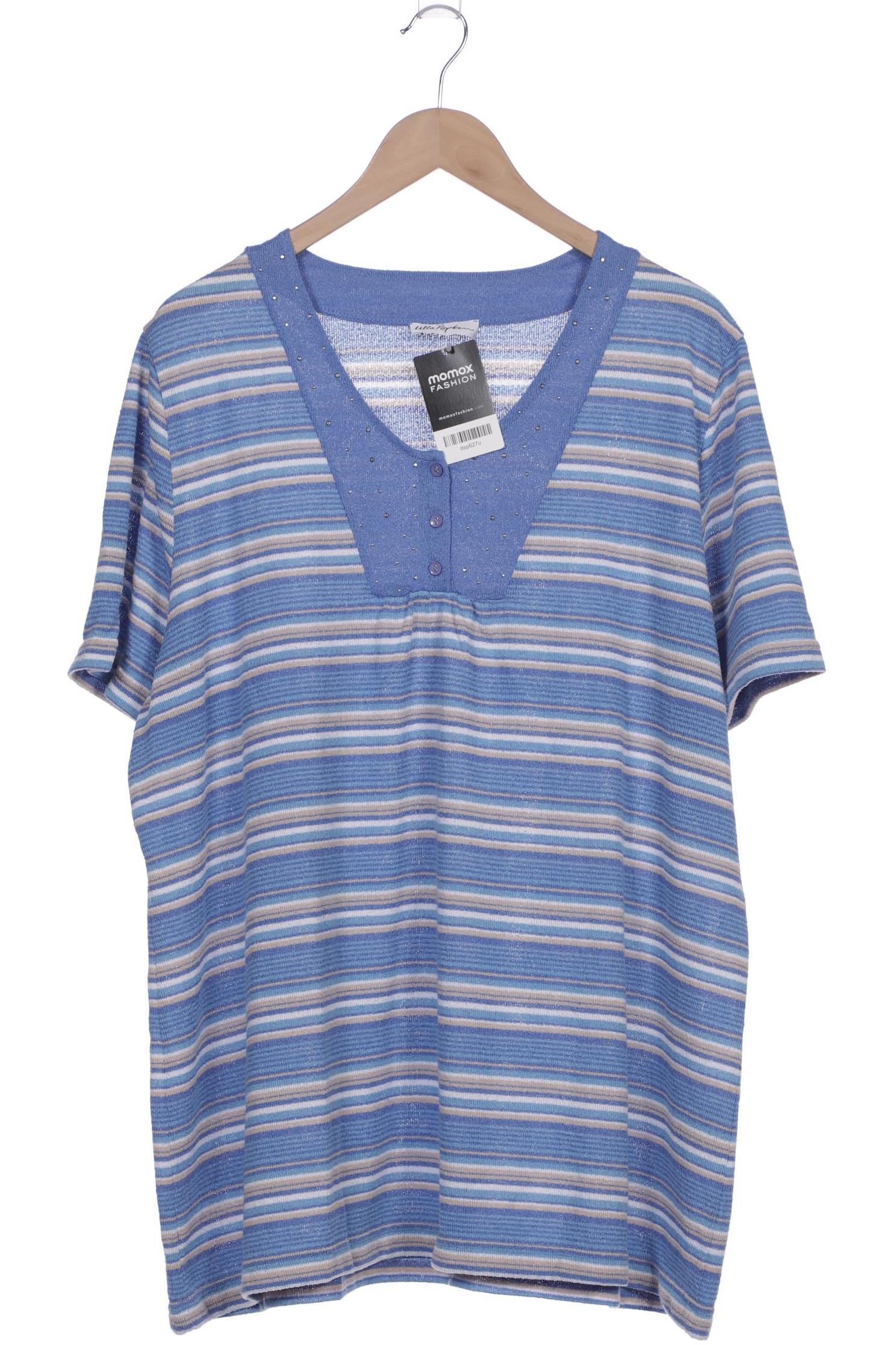 

Ulla Popken Damen T-Shirt, blau, Gr. 54