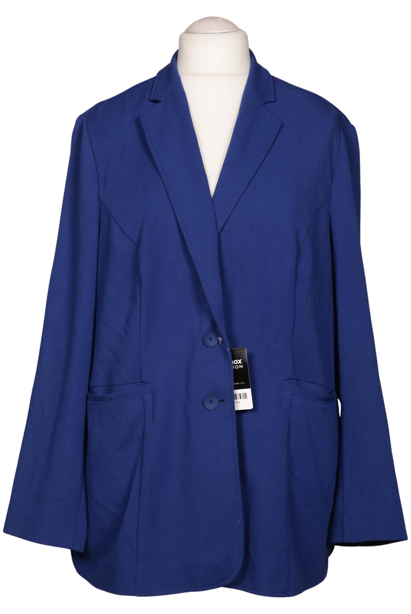 

Ulla Popken Damen Blazer, blau, Gr. 48