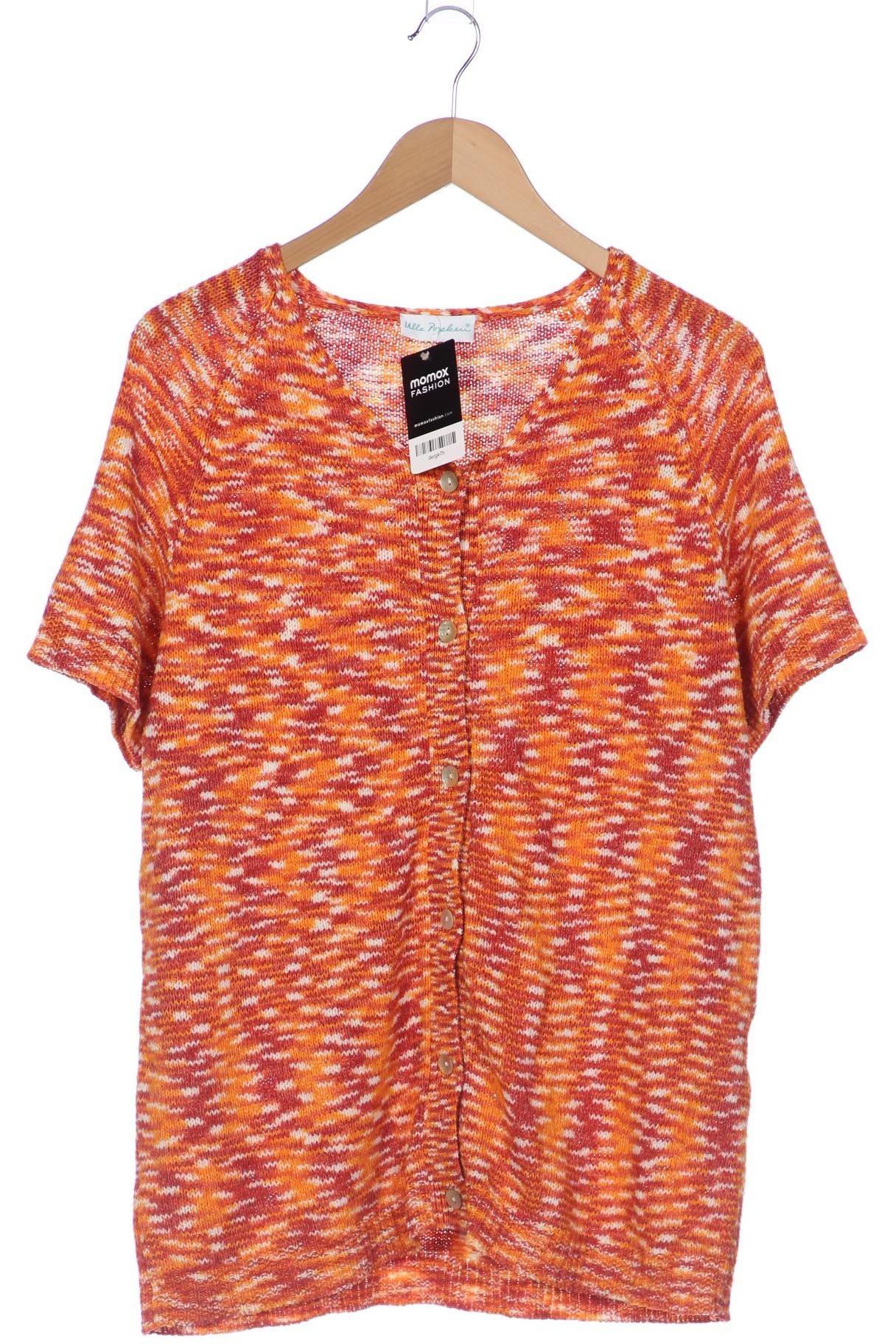 

Ulla Popken Damen Strickjacke, orange, Gr. 42