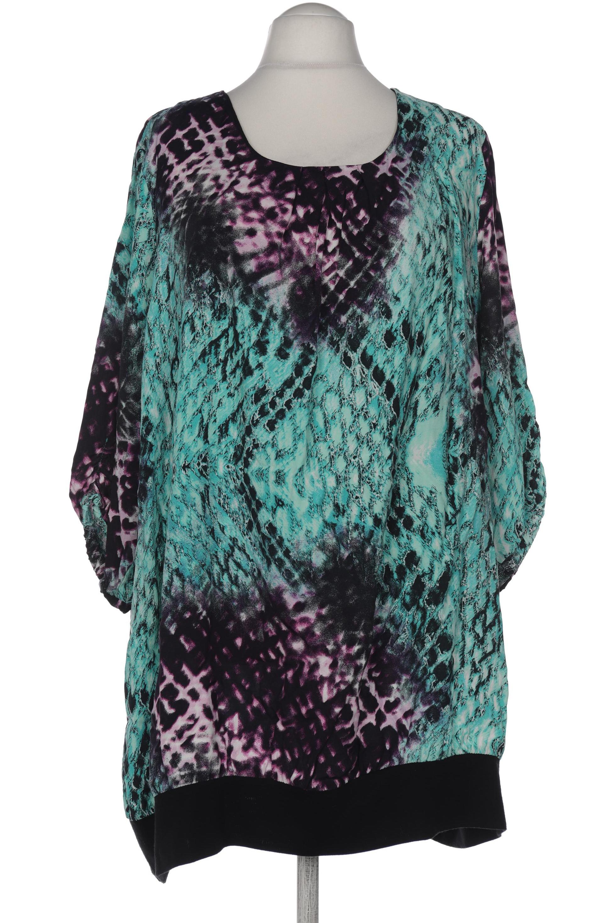

Ulla Popken Damen Bluse, türkis, Gr. 54