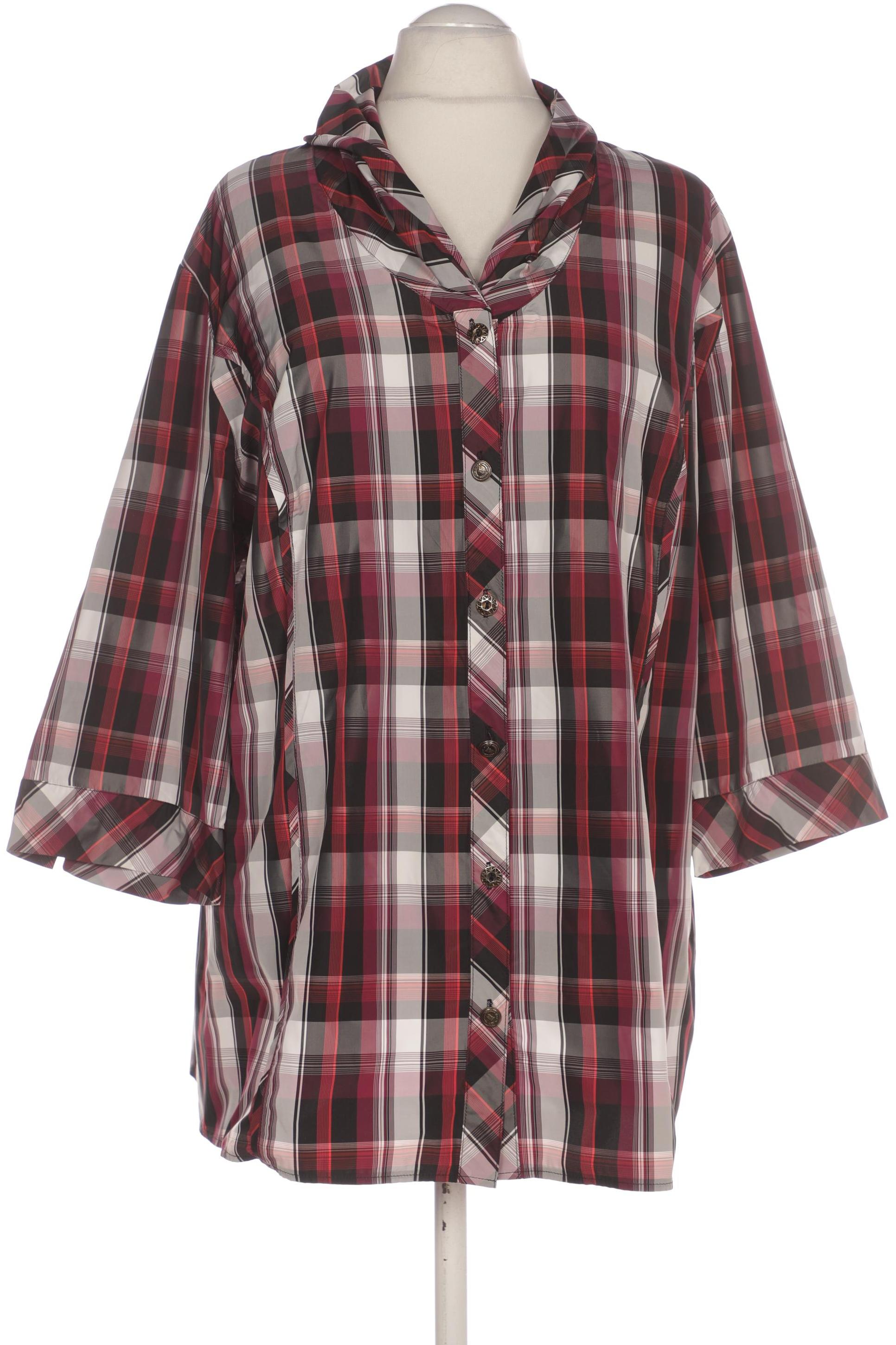

Ulla Popken Damen Bluse, bordeaux, Gr. 54