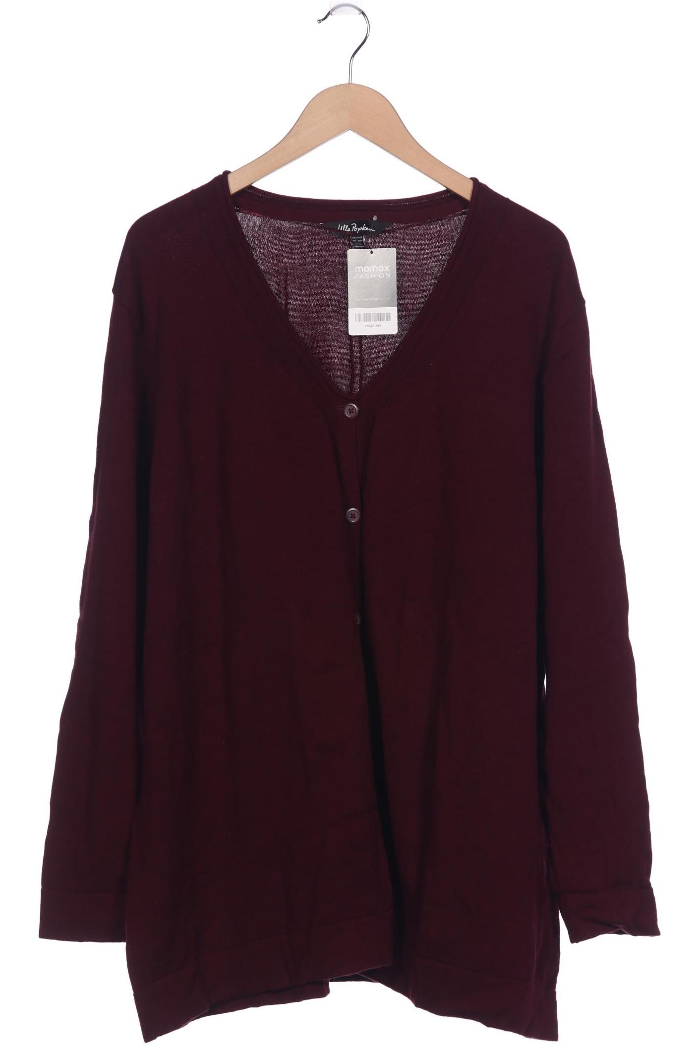 

Ulla Popken Damen Strickjacke, bordeaux, Gr. 54