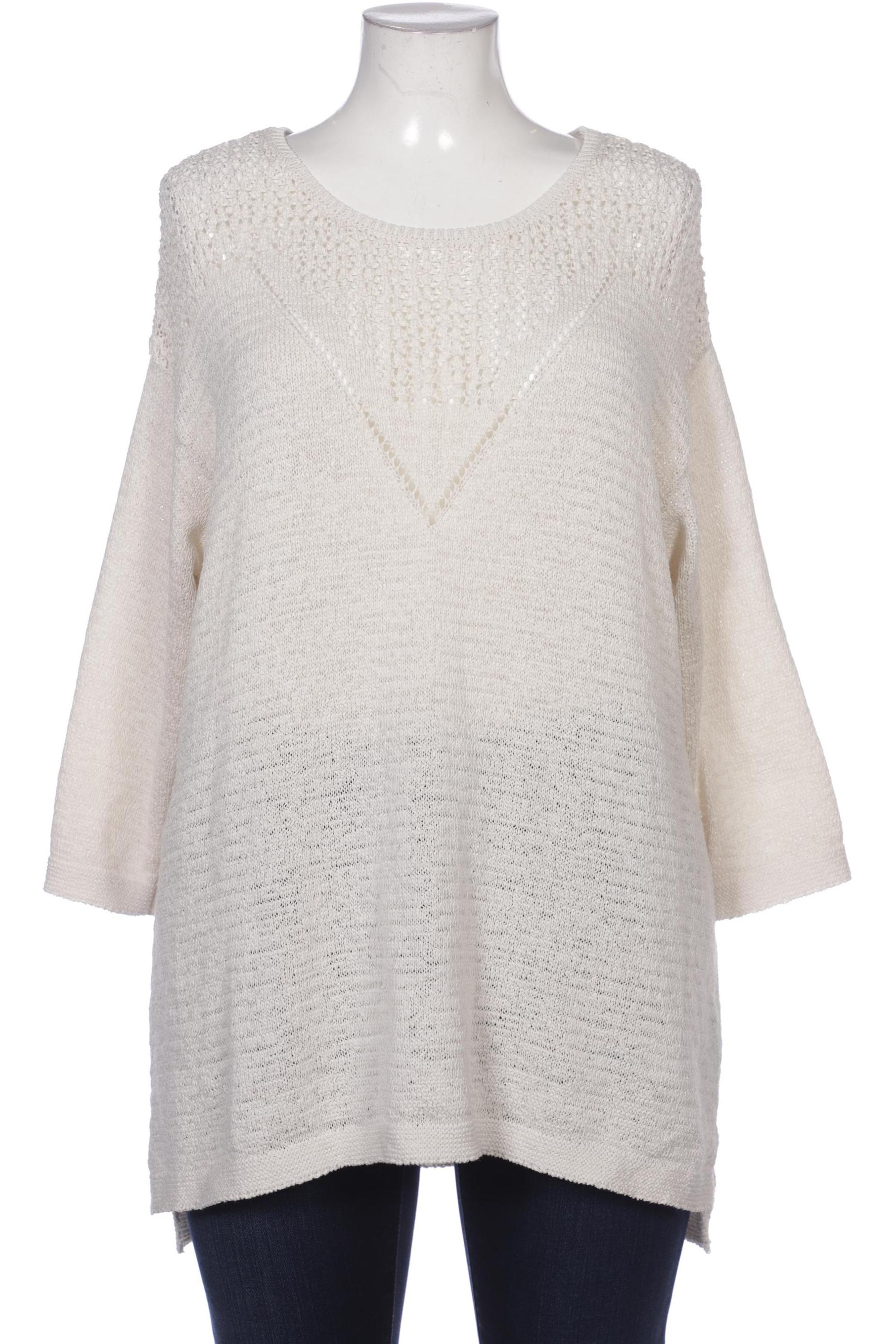 

Ulla Popken Damen Pullover, cremeweiß, Gr. 50