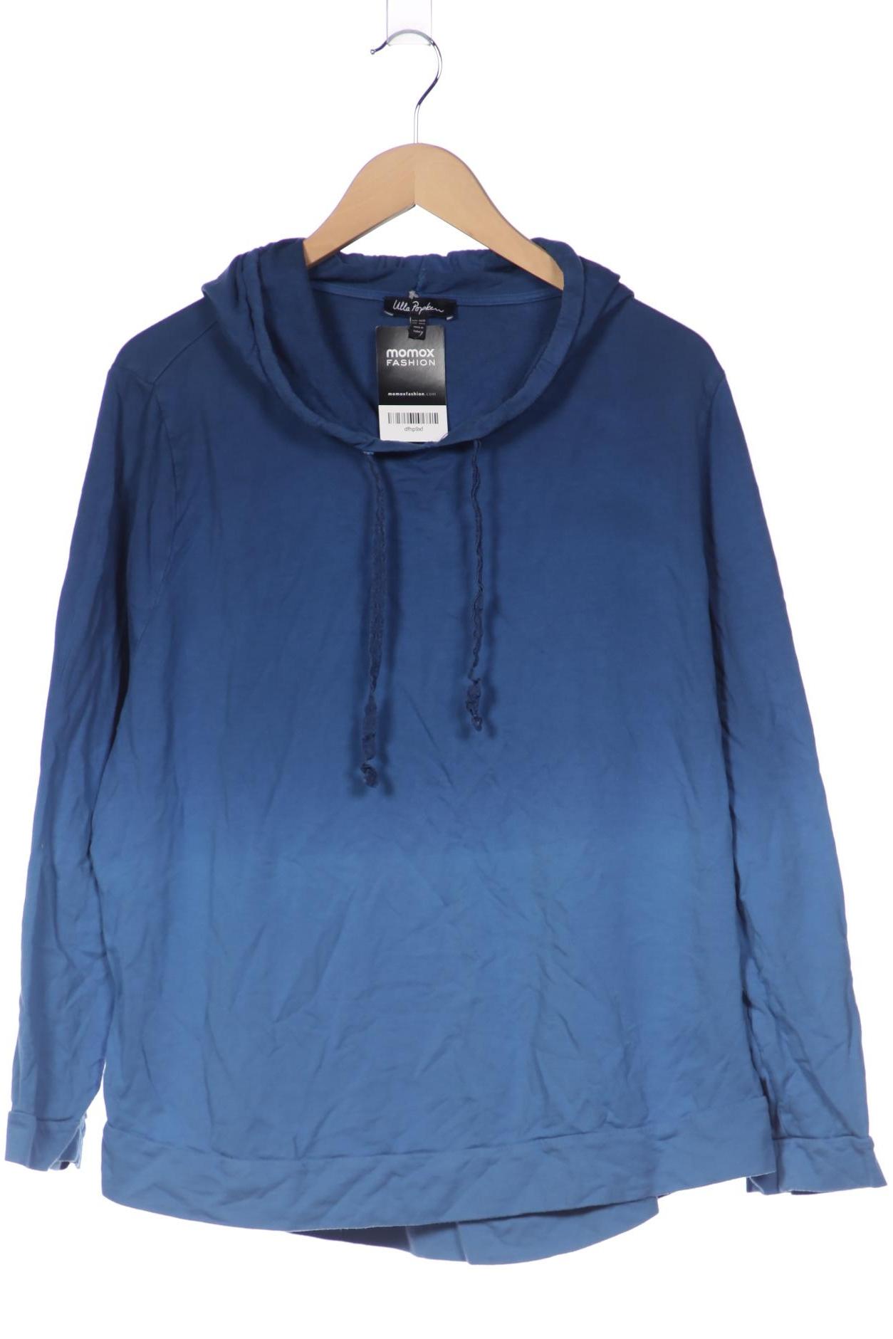 

Ulla Popken Damen Kapuzenpullover, blau, Gr. 50