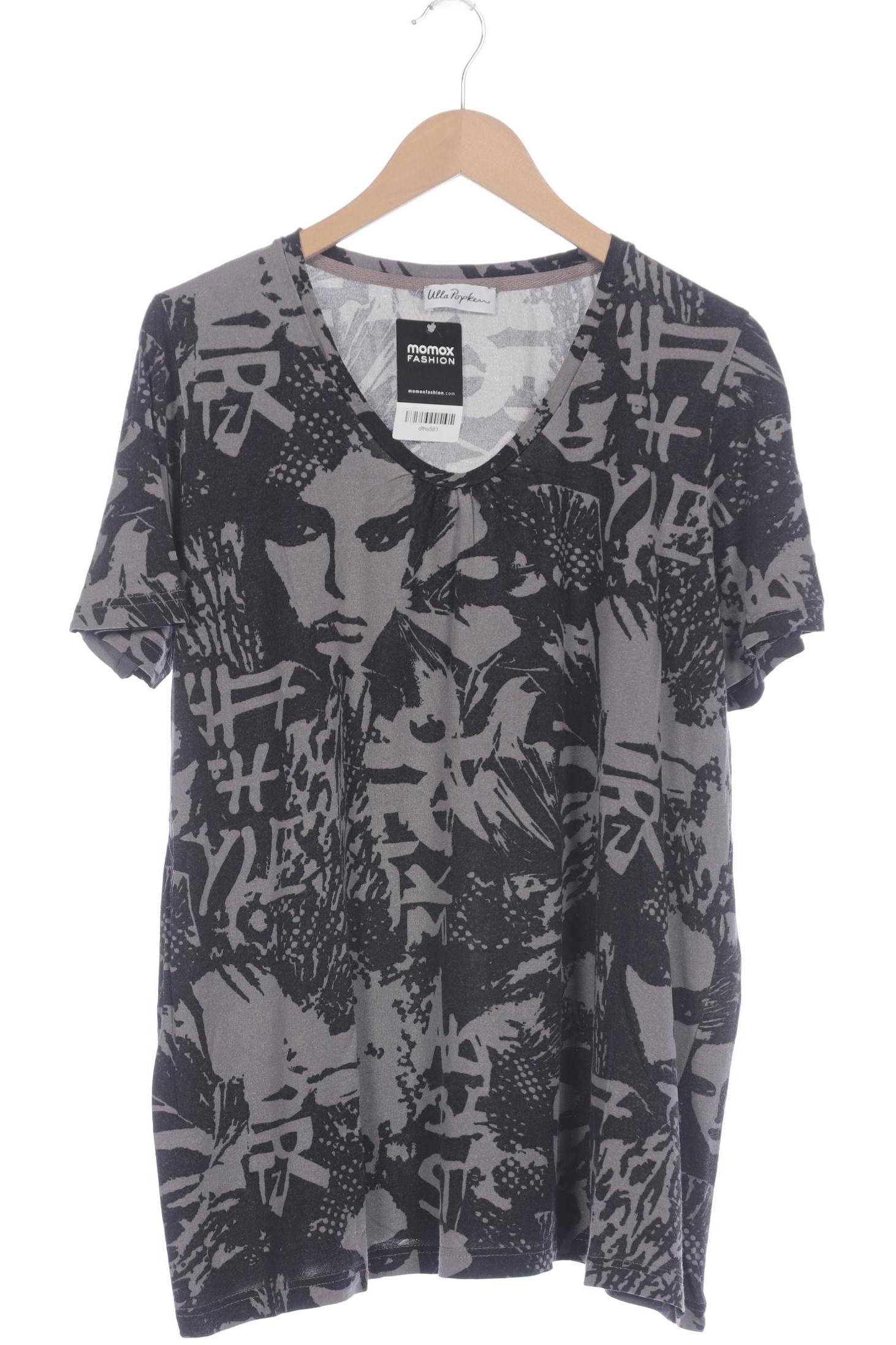 

Ulla Popken Damen T-Shirt, grau, Gr. 46
