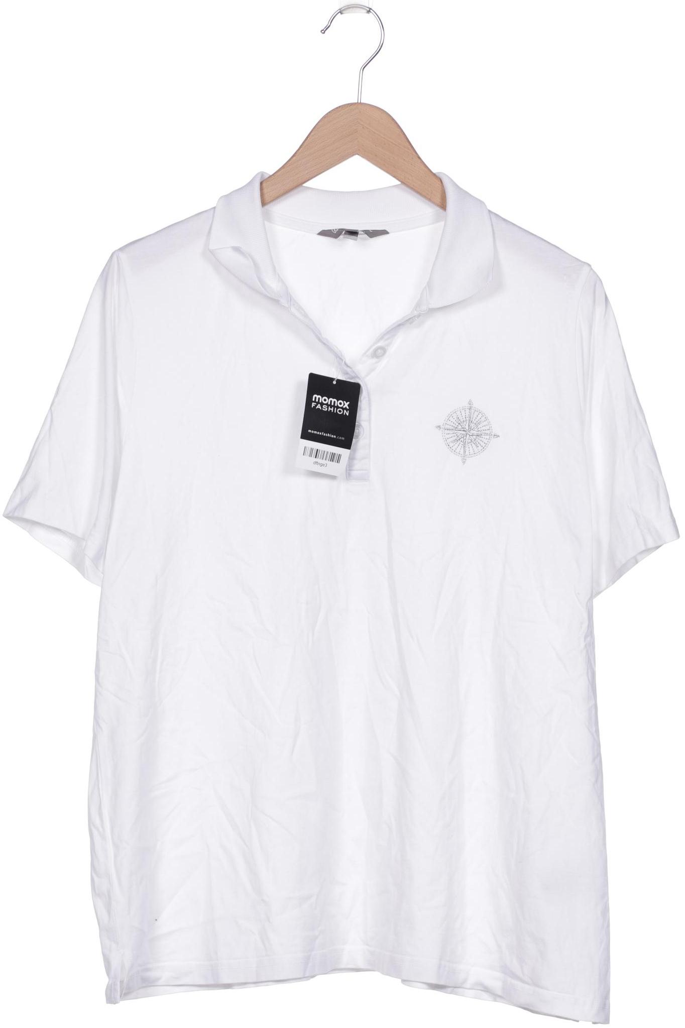 

Ulla Popken Damen Poloshirt, weiß
