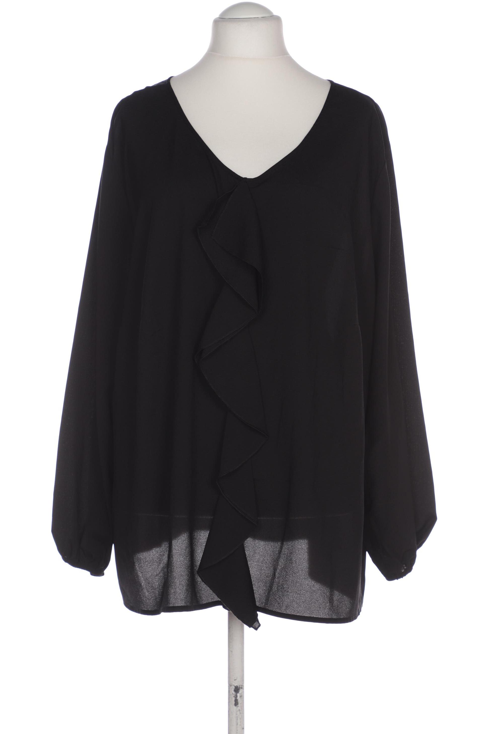

Ulla Popken Damen Bluse, schwarz, Gr. 58