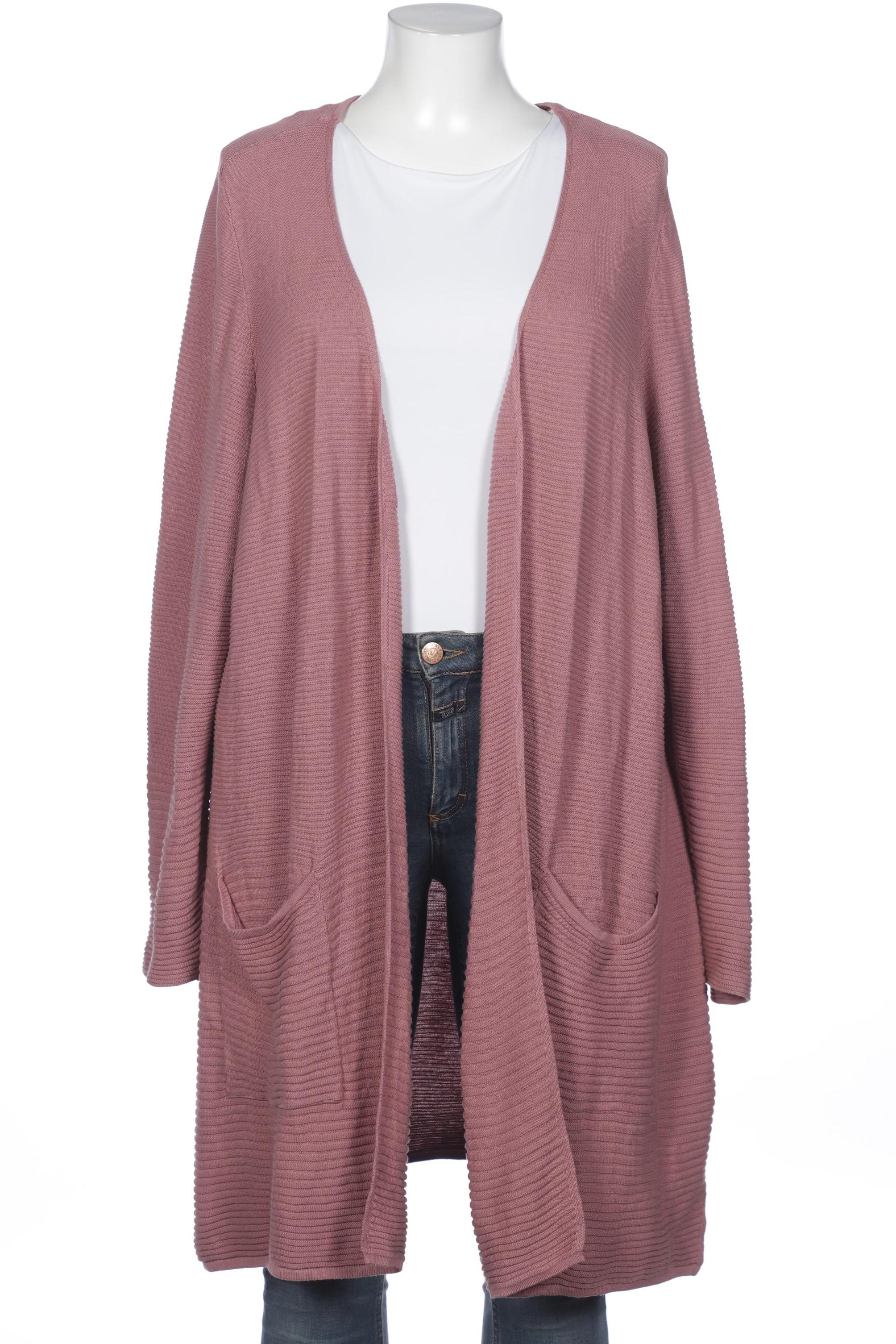 

Ulla Popken Damen Strickjacke, pink, Gr. 50