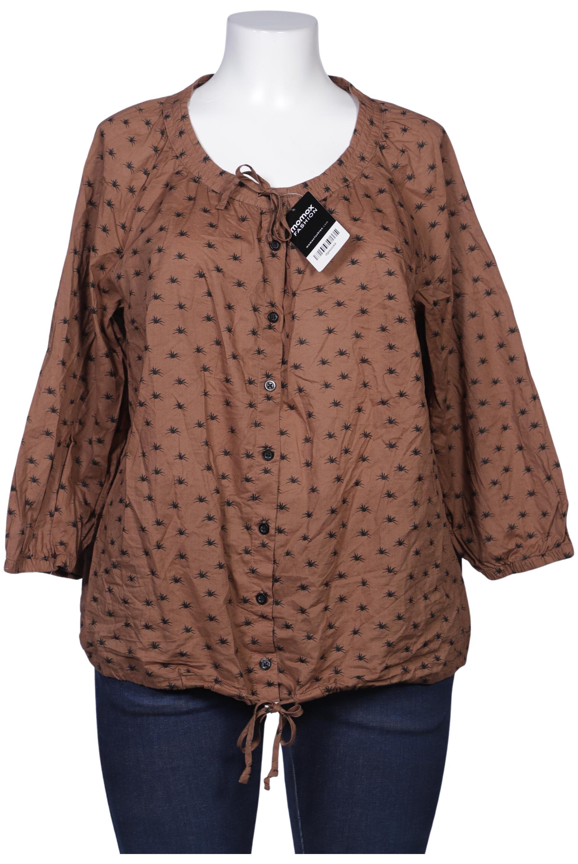 

Ulla Popken Damen Bluse, braun, Gr. 42