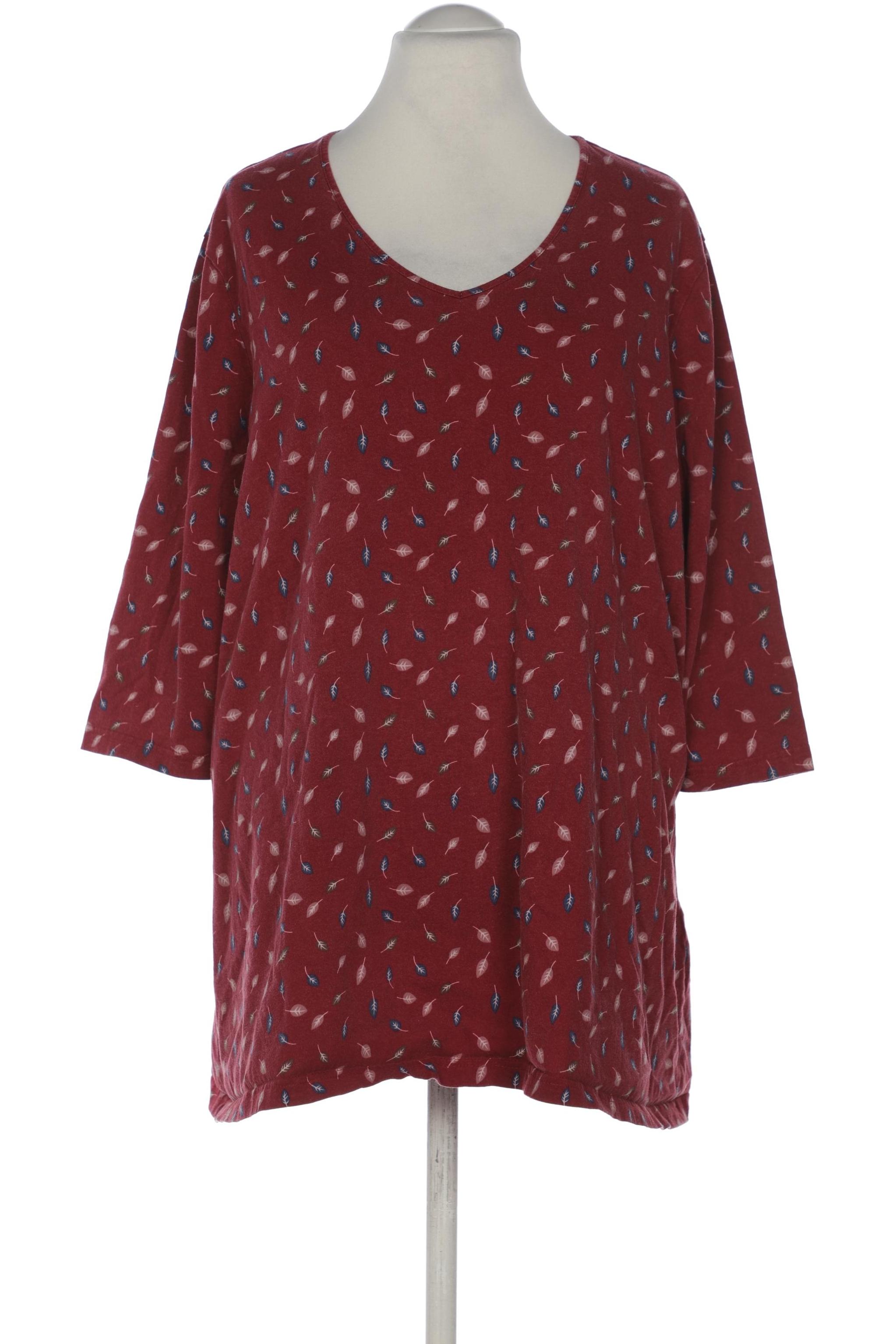 

Ulla Popken Damen T-Shirt, bordeaux, Gr. 54