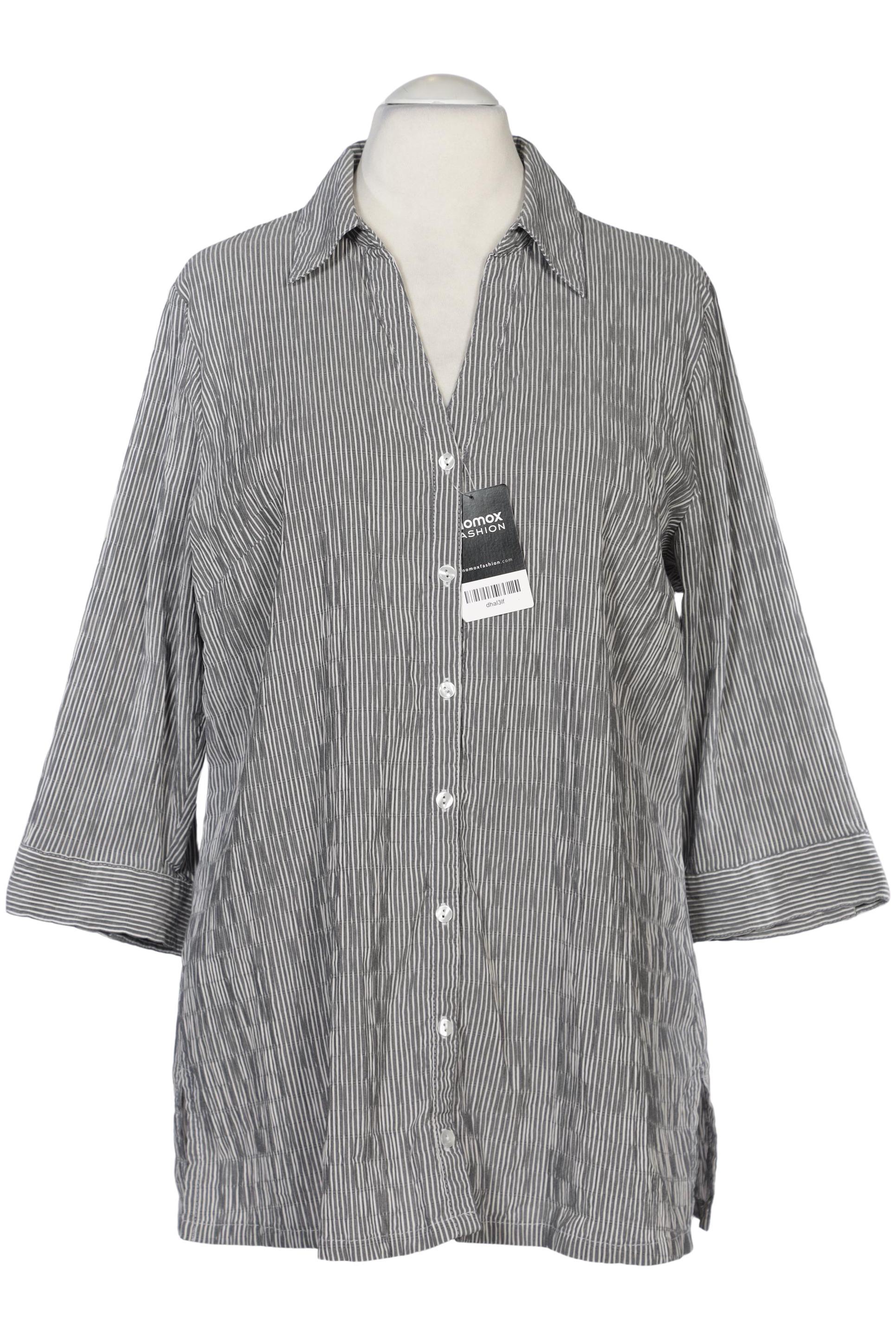 

Ulla Popken Damen Bluse, grau, Gr. 46