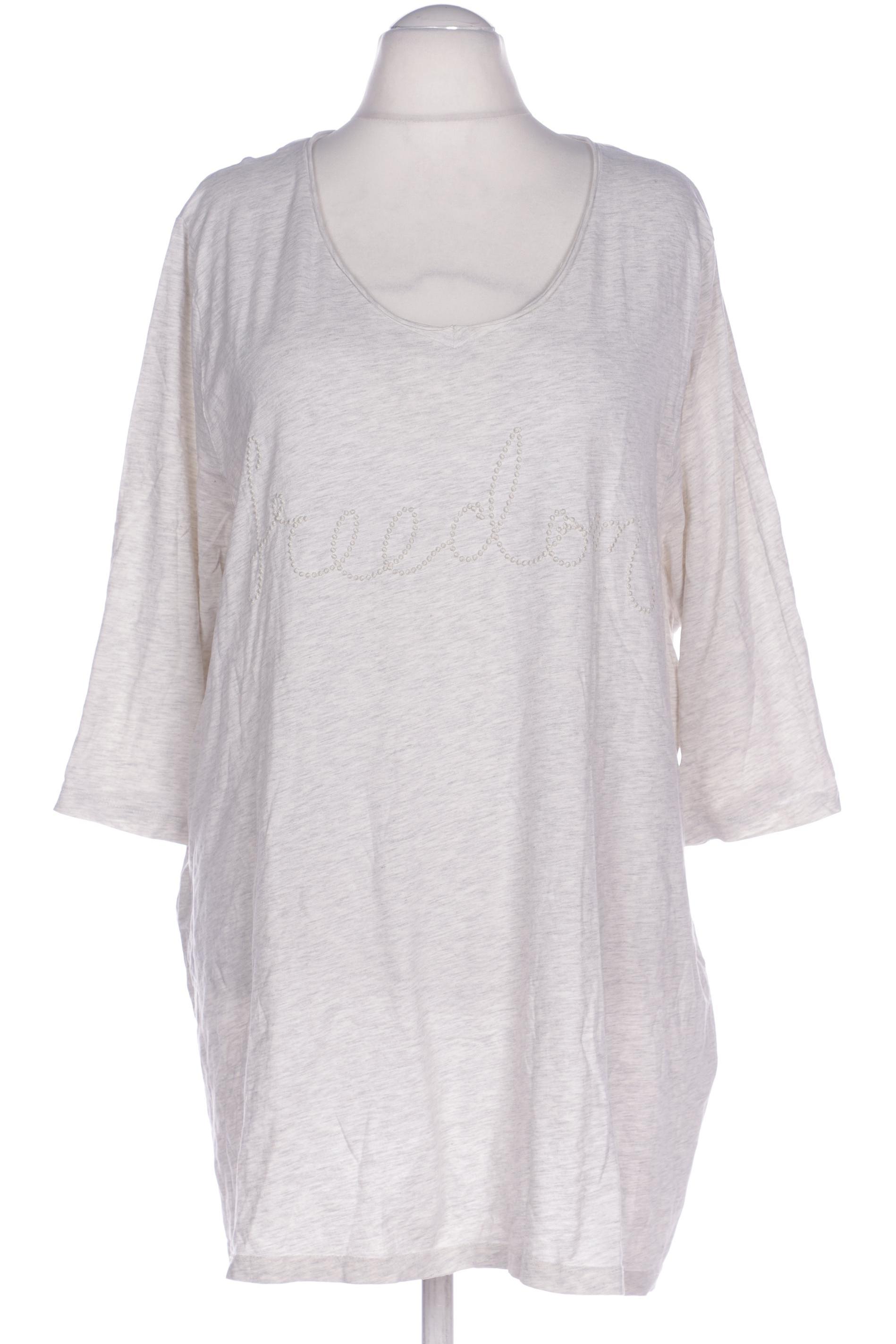 

Ulla Popken Damen Langarmshirt, beige, Gr. 58