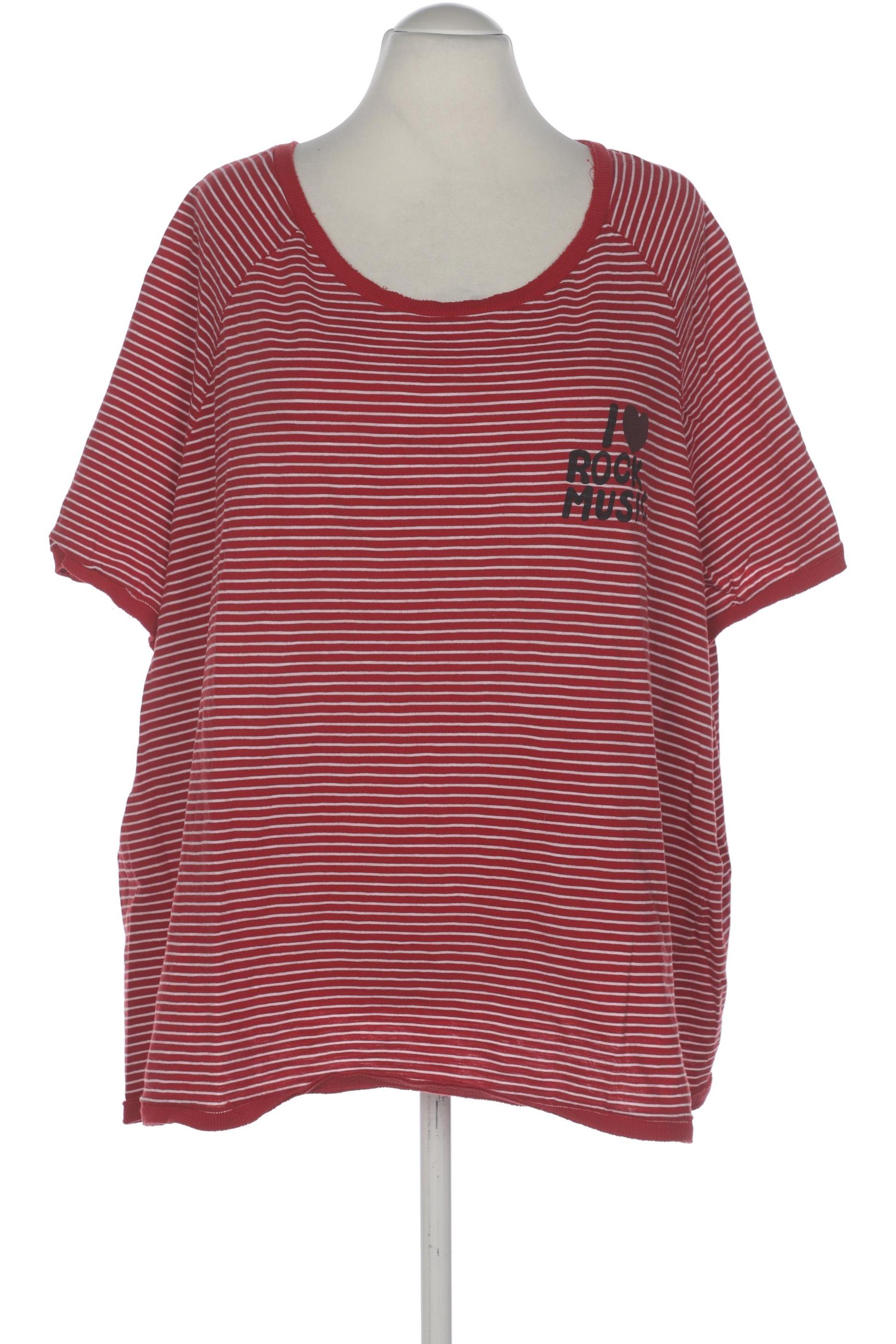

Ulla Popken Damen T-Shirt, bordeaux, Gr. 58