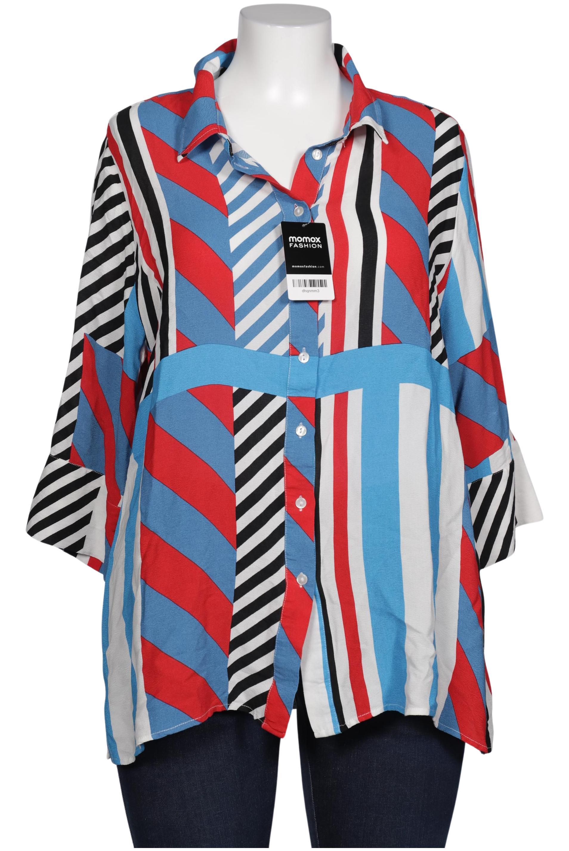 

Ulla Popken Damen Bluse, blau, Gr. 46