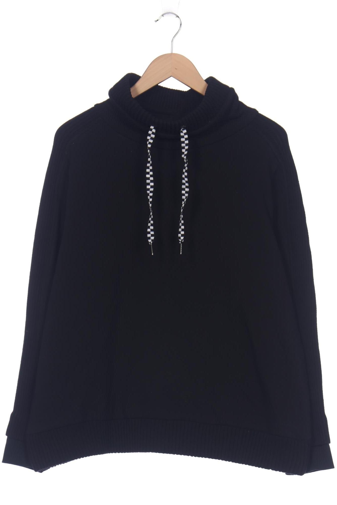 

Ulla Popken Damen Sweatshirt, schwarz, Gr. 46