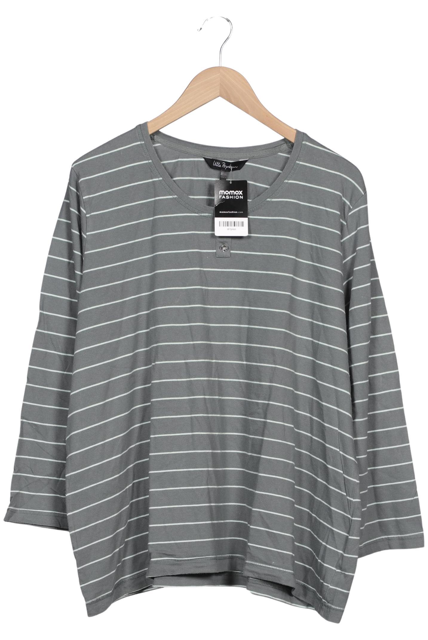 

Ulla Popken Damen Langarmshirt, türkis, Gr. 50