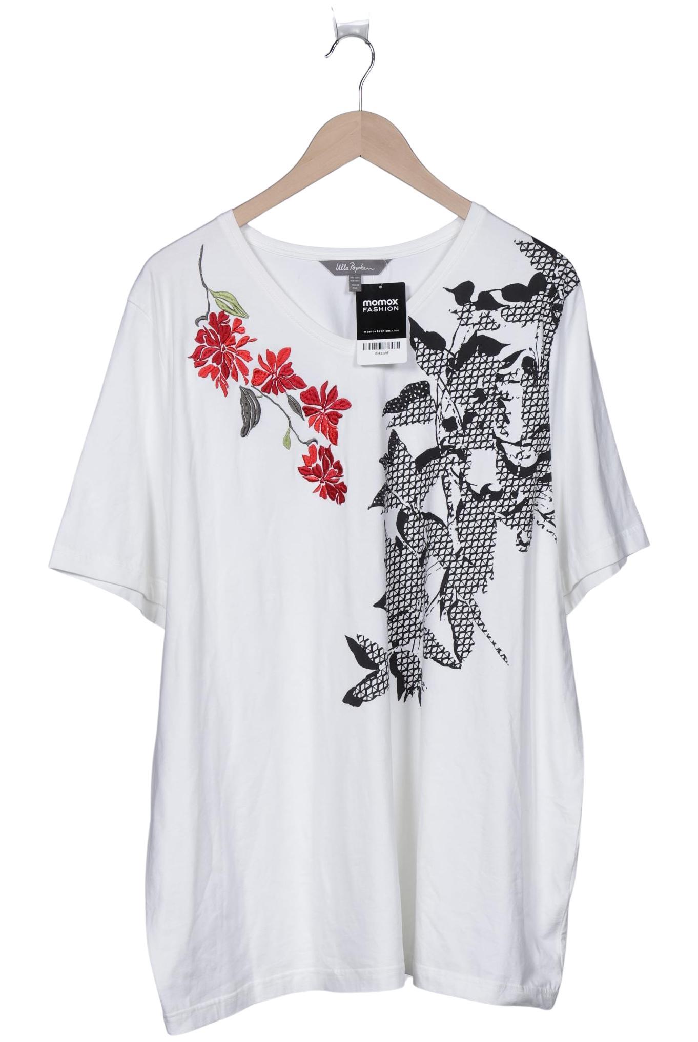 

Ulla Popken Damen T-Shirt, weiß, Gr. 50