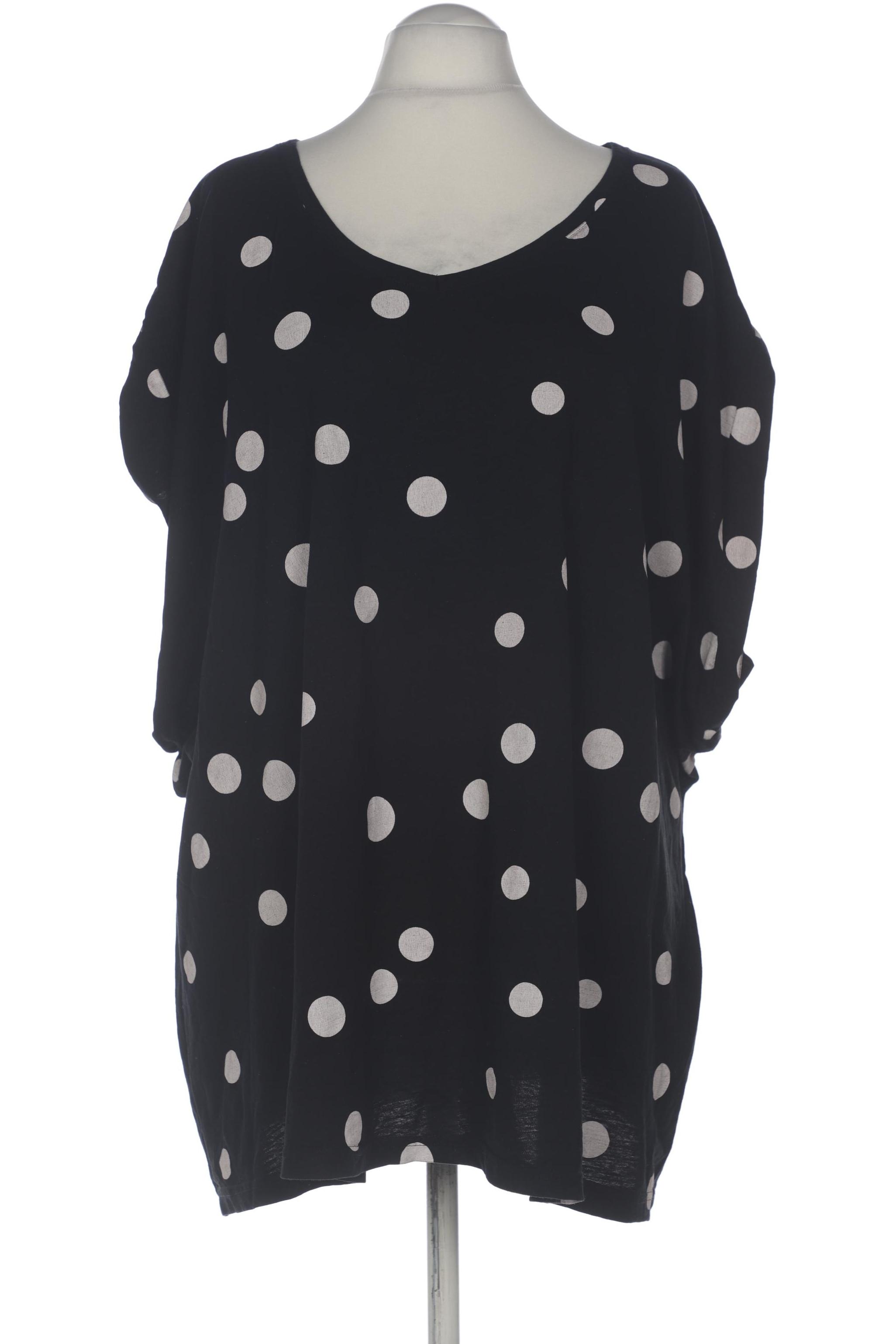 

Ulla Popken Damen T-Shirt, schwarz, Gr. 62