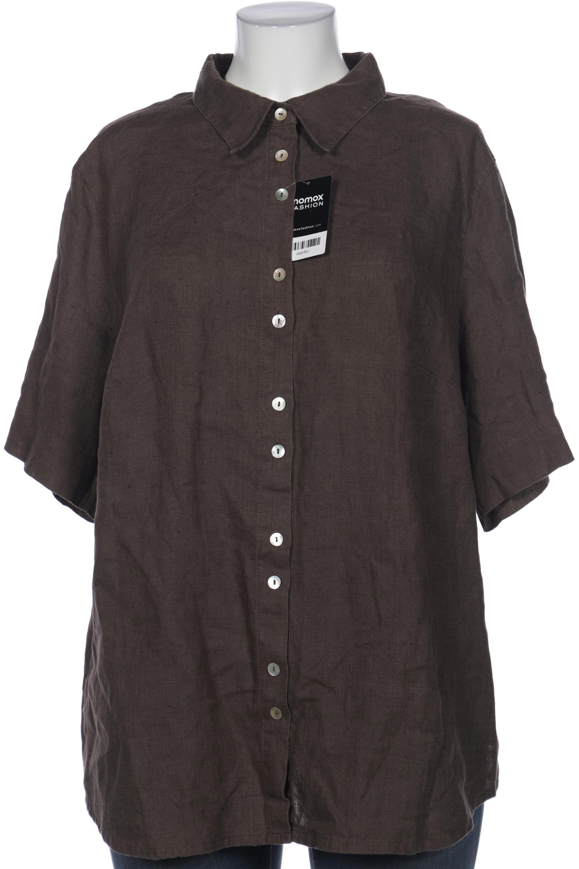

Ulla Popken Damen Bluse, braun, Gr. 48