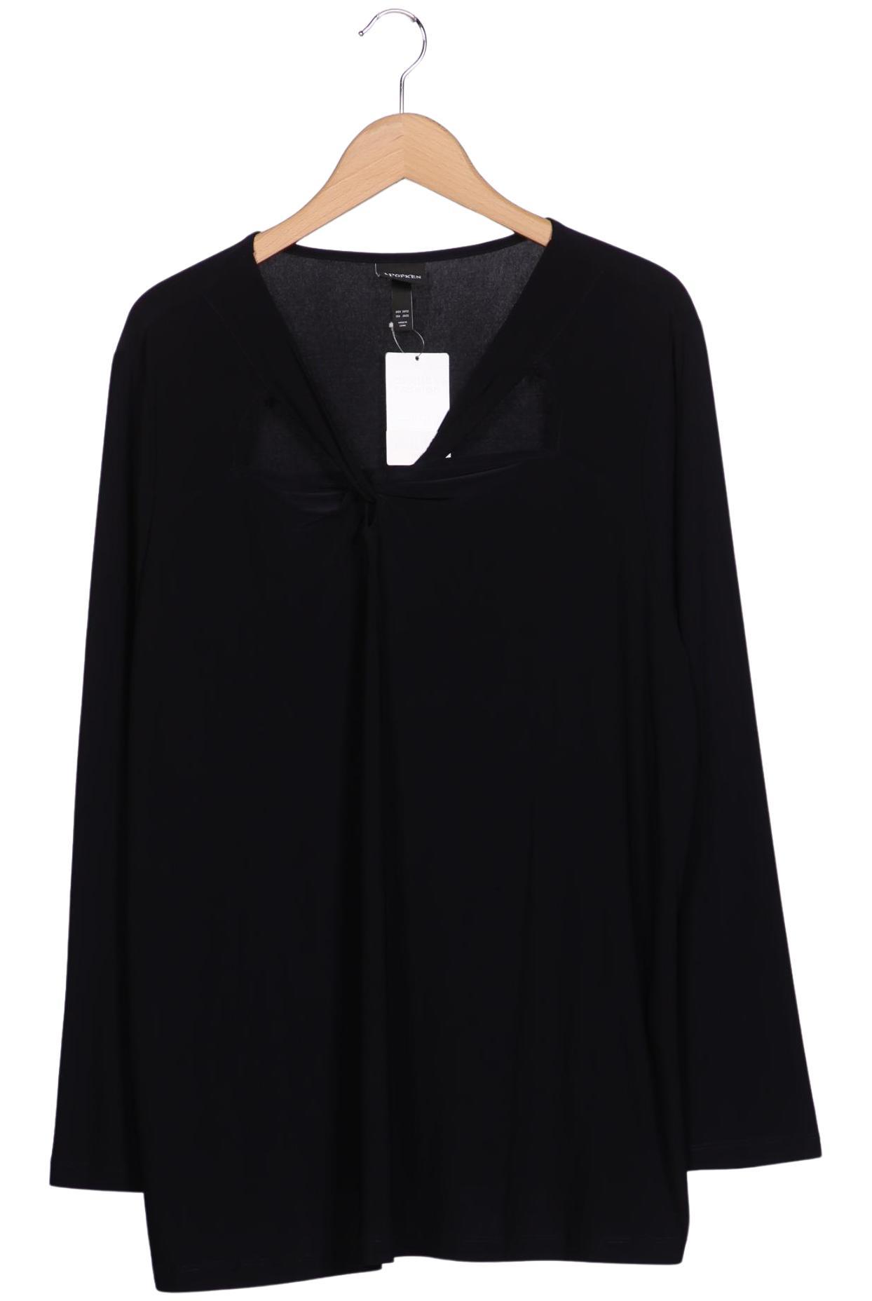 

Ulla Popken Damen Langarmshirt, schwarz, Gr. 50