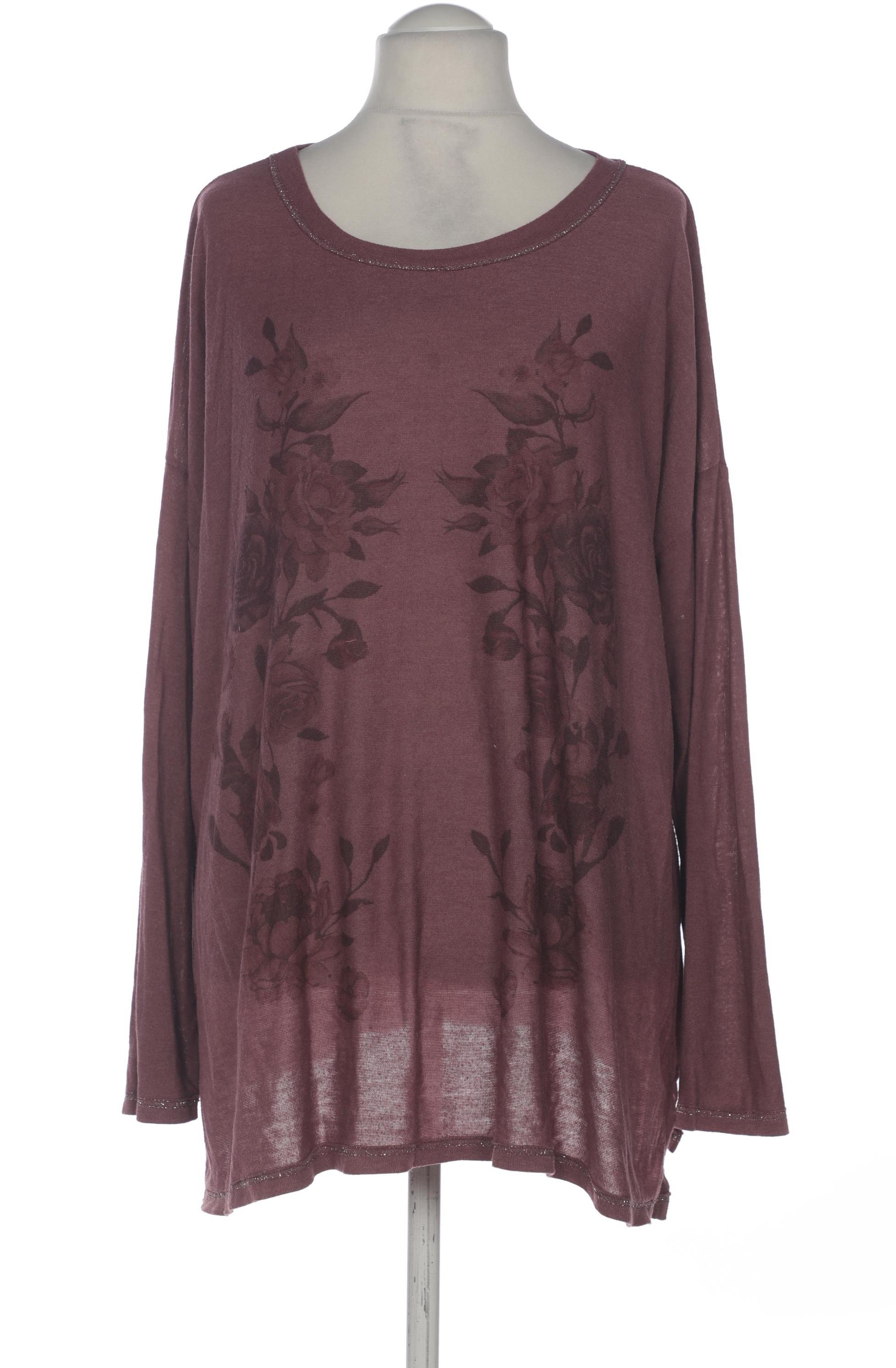 

Ulla Popken Damen Pullover, bordeaux, Gr. 52