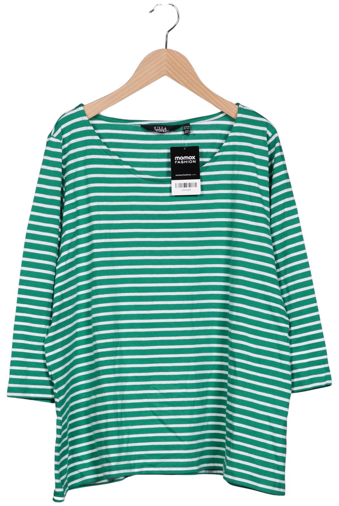 

Ulla Popken Damen Langarmshirt, grün, Gr. 46