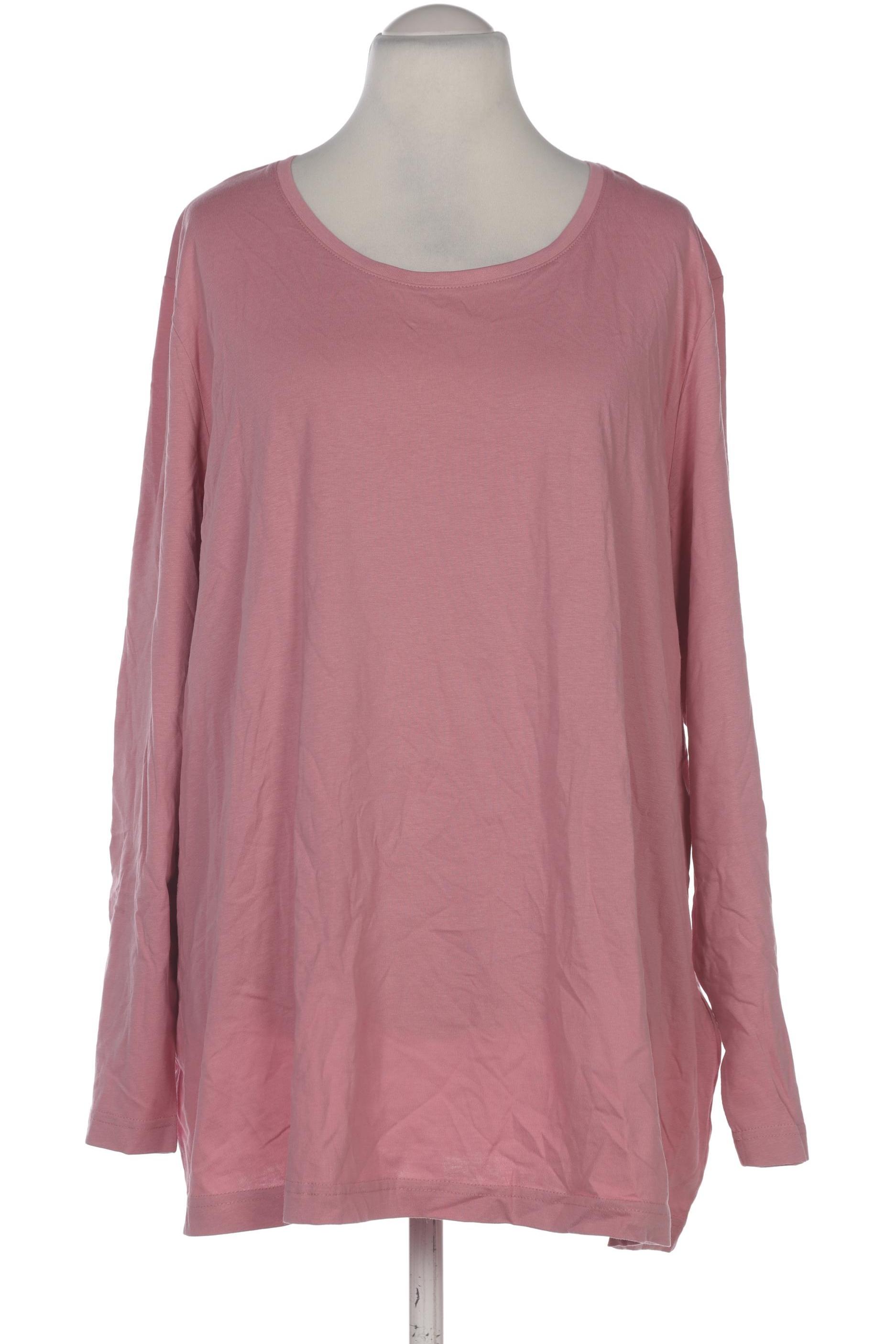 

Ulla Popken Damen Langarmshirt, pink, Gr. 54